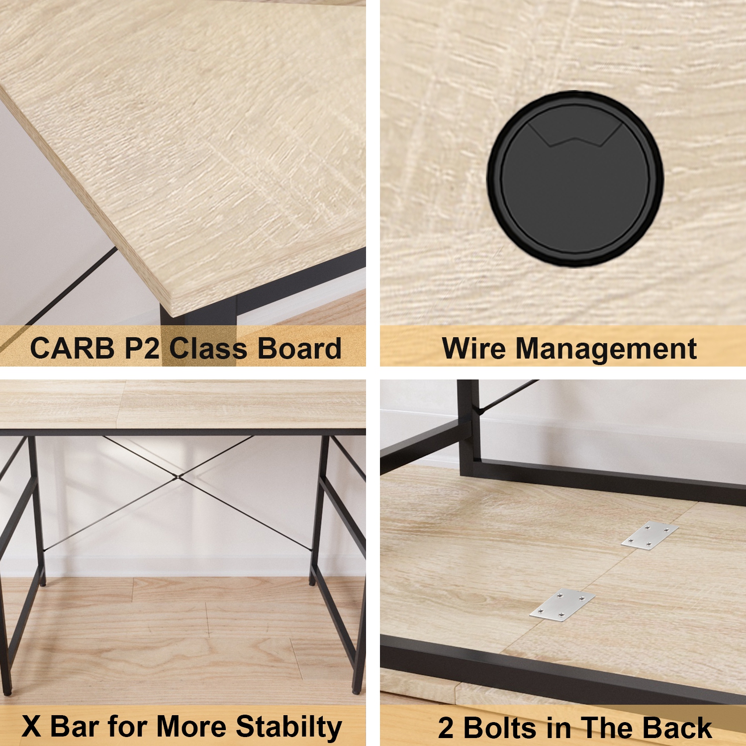 Bestier L Shaped Desk with Shelves 95.2 Inch Reversible Corner Computer Desk or 2 Person Long Table for Home Office Large Gaming Writing Storage