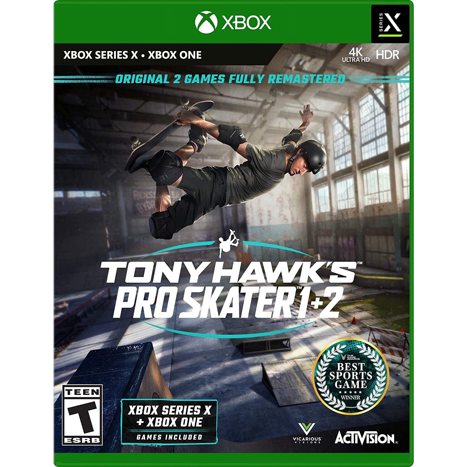Tony Hawk Pro Skater 1+2 for Xbox One & Xbox Series X Standard Edition [VIDEOGAMES]