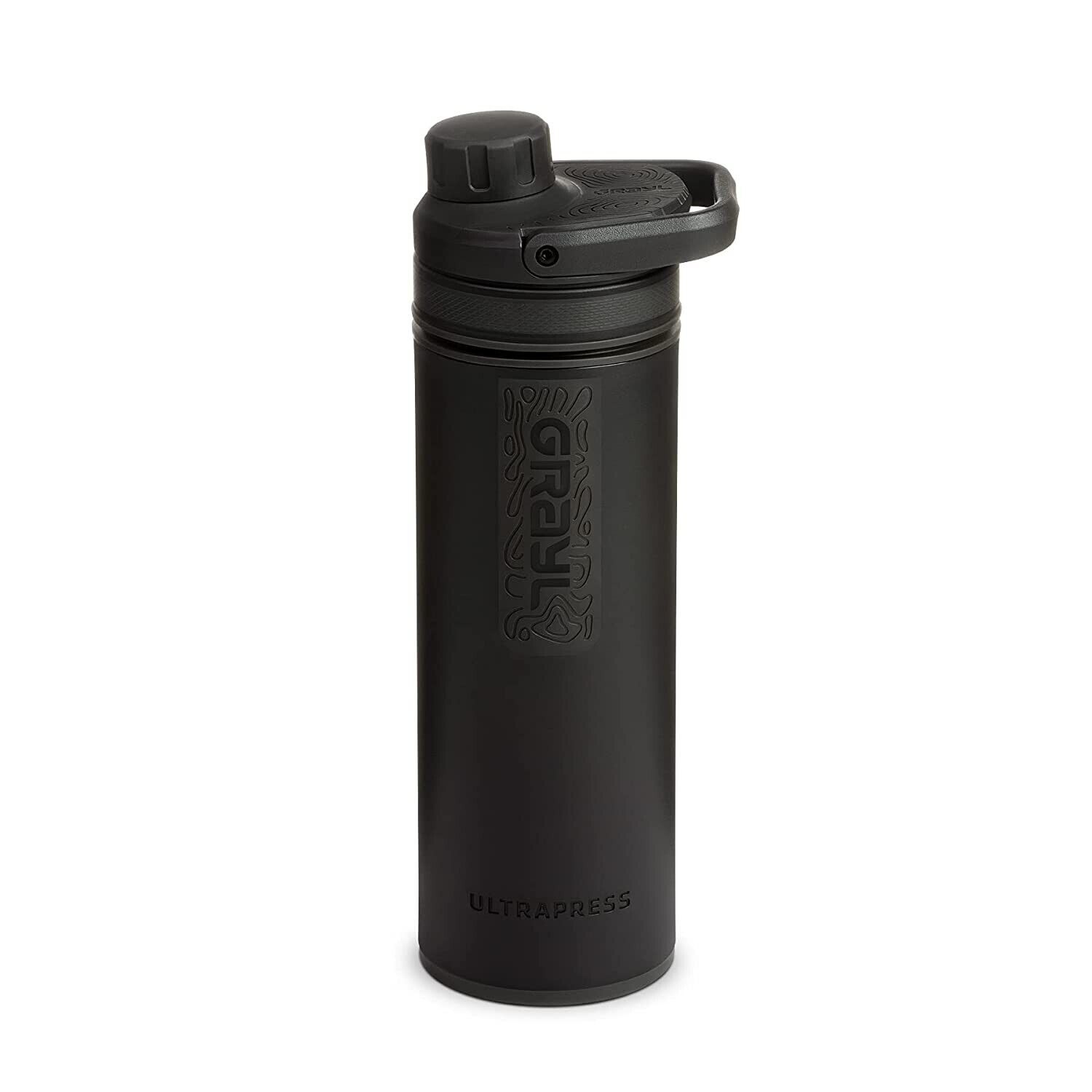 GRAYL ULTRAPRESS WATER PURIFIER BOTTLE - 16.9OZ/500ml COVERT BLACK Water Filter