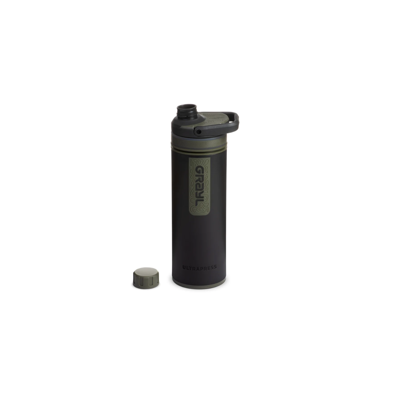 GRAYL ULTRAPRESS WATER PURIFIER BOTTLE - 16.9OZ/500ml CAMP BLACK Water Filter