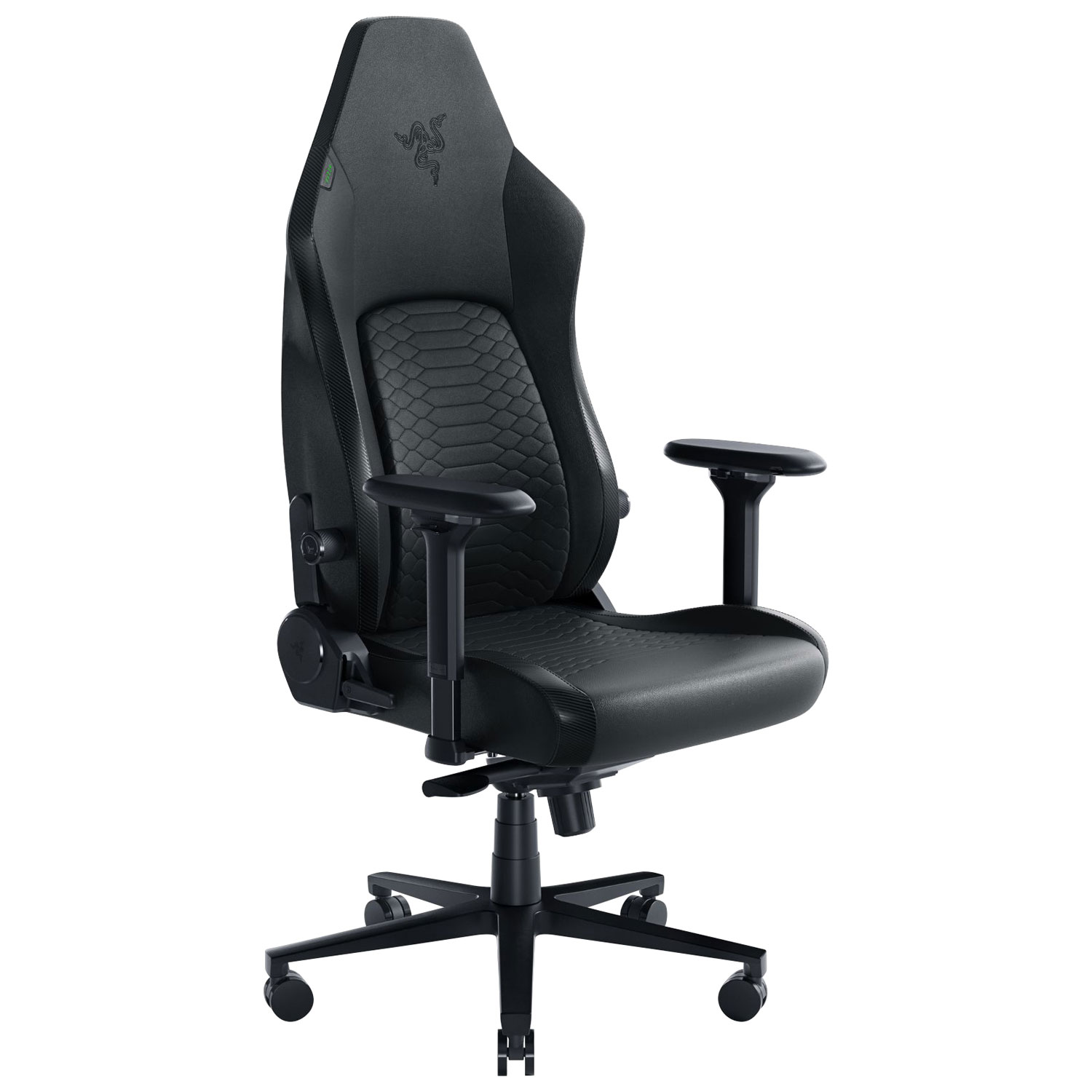 Fauteuil de jeu ergonomique en similicuir Iskur V2 de Razer - Noir