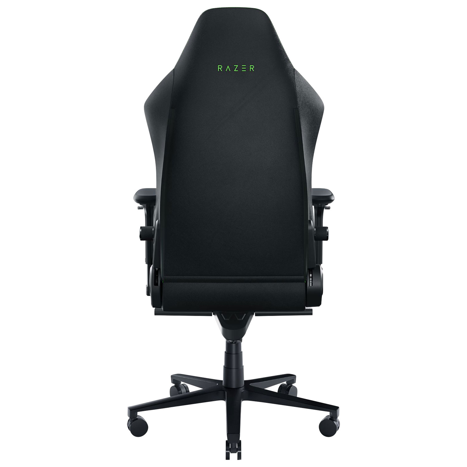 Razer Iskur V2 Ergonomic Faux Leather Gaming Chair - Black/Green