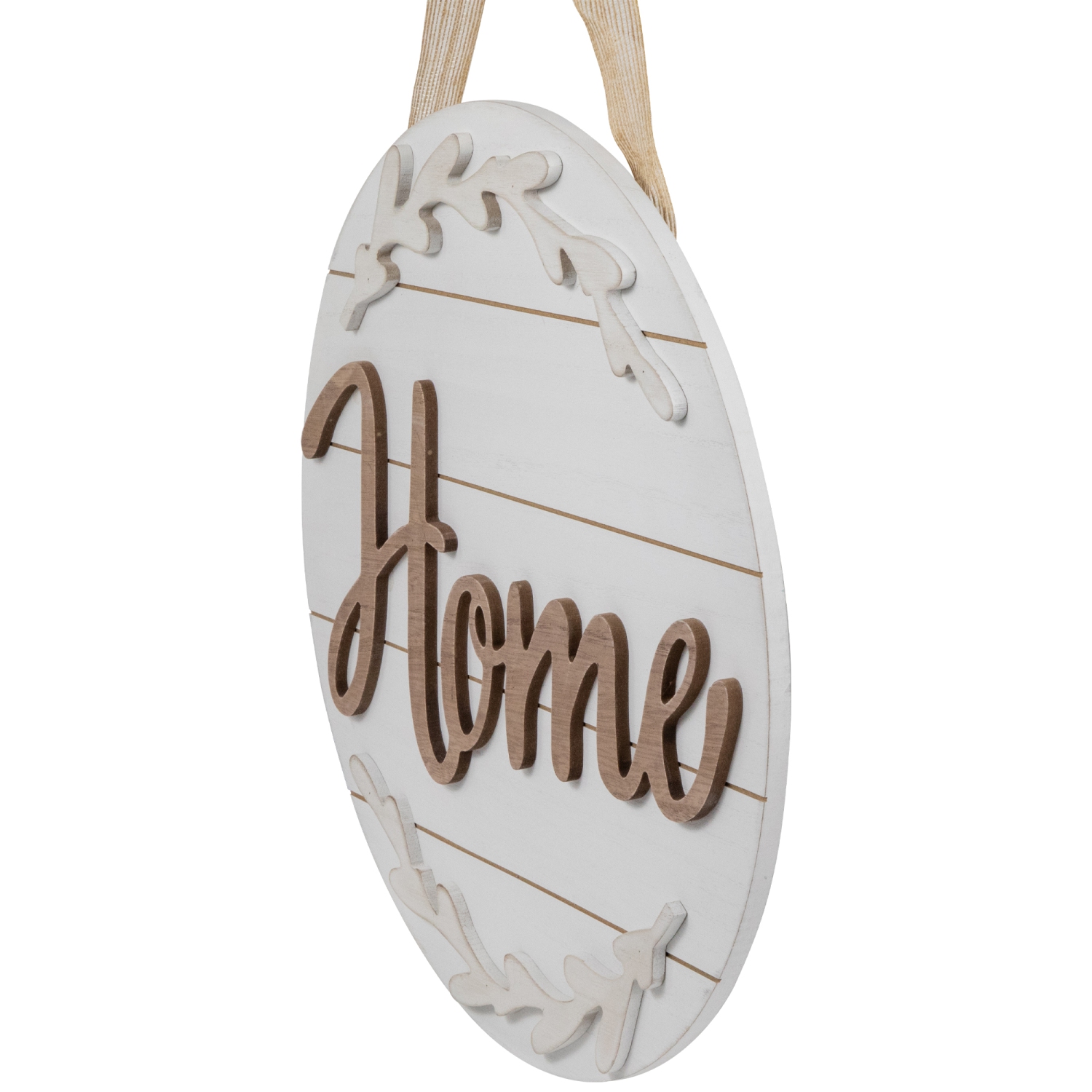 Affiche murale en bois Home Daily branches de 15,75 po