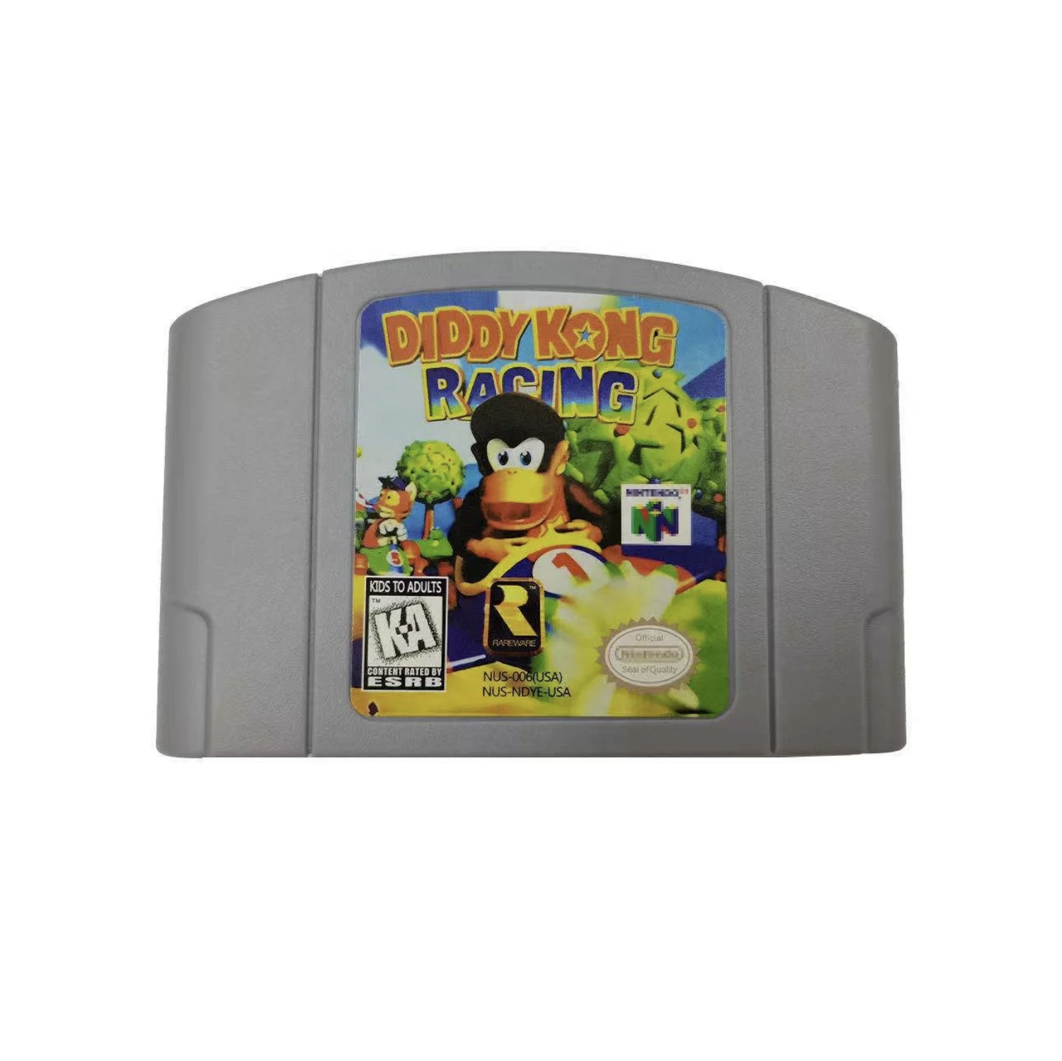 Remis à neuf excellent jeu usagé - Nintendo 64 - N64 Diddy Kong Racing 64