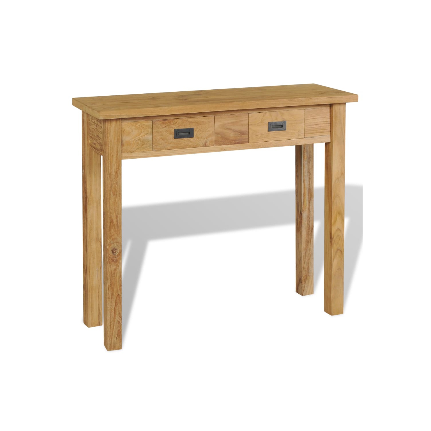 Table console en teck massif 90x30 80&nbsp;cm