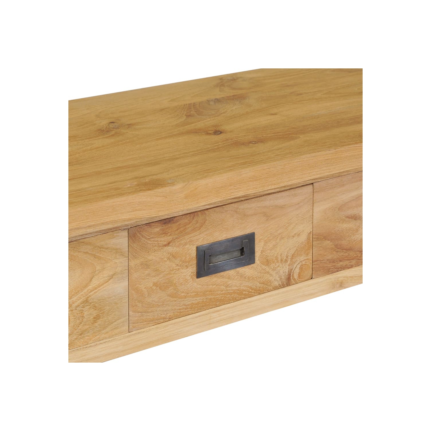 Table console en teck massif 90x30 80&nbsp;cm