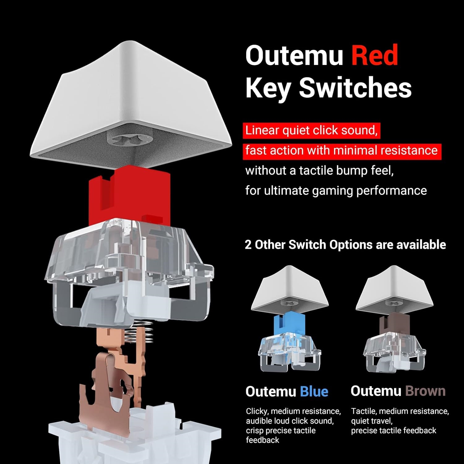 Mechanical Gaming Keyboard 87 Key Rainbow LED Backlit Wired with Anti-Dust Proof Switches for Windows PC