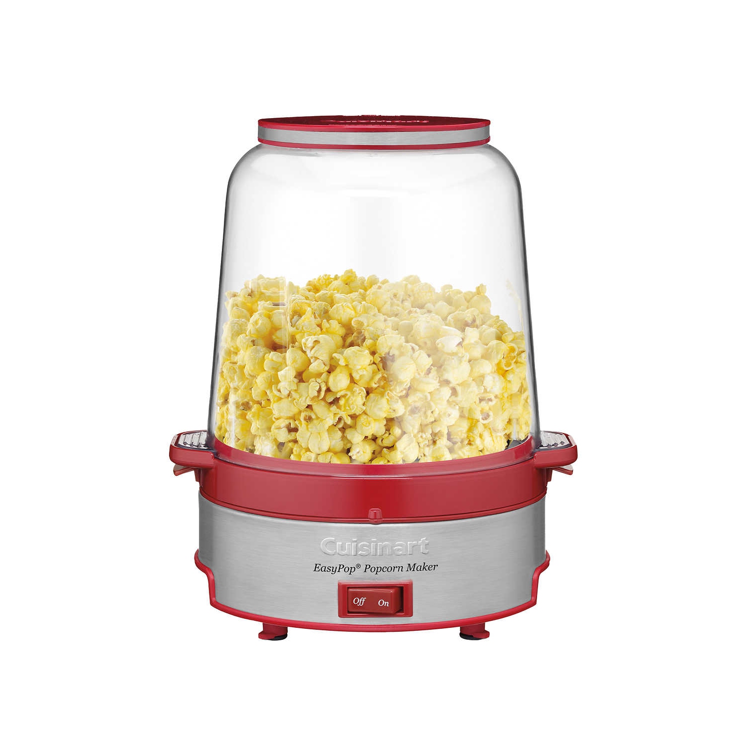 CUISINART EasyPop Popcorn Maker, CPM-700C, Red/Silver