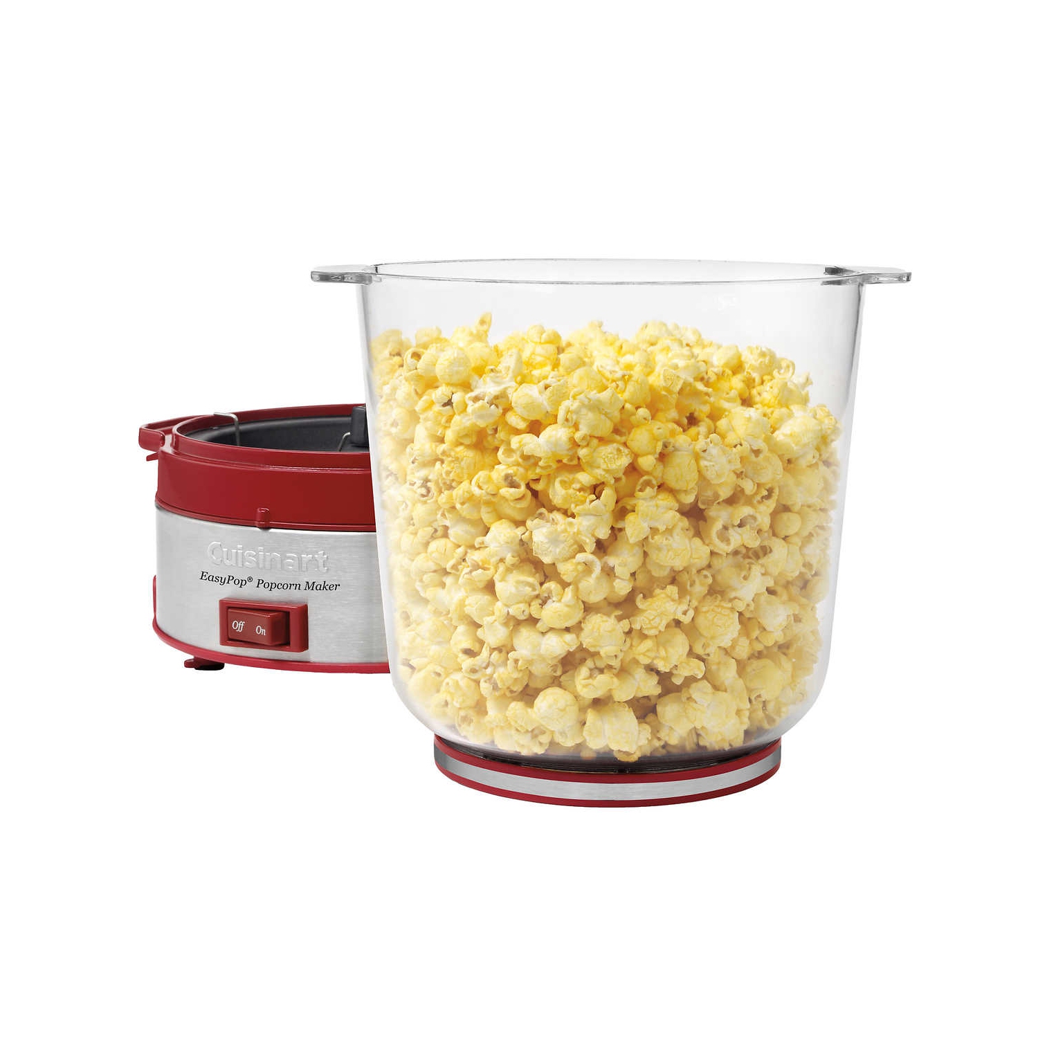 CUISINART EasyPop Popcorn Maker, CPM-700C, Red/Silver