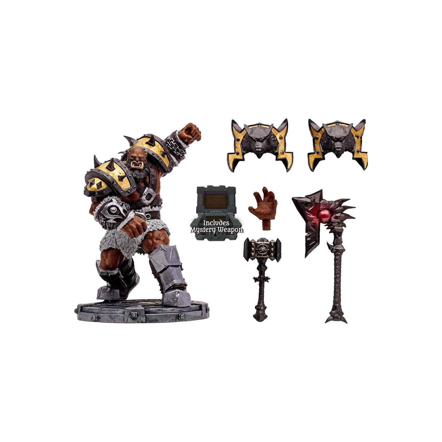 World of Warcraft 7 pouces Static Figure Epic Wave 1 - guerrier et Shaman ORC