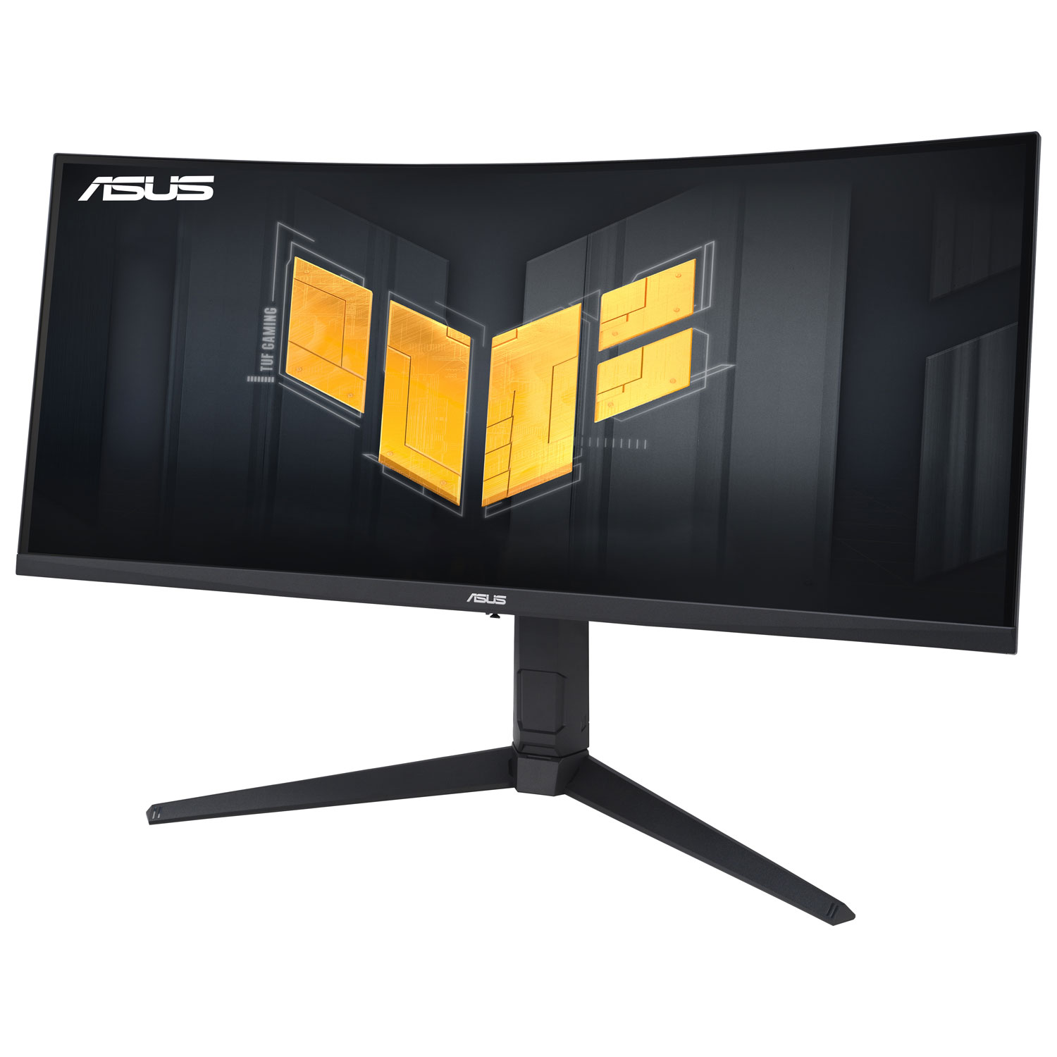 Moniteur de jeu DEL incurvé VA QHD 180 Hz de 34 po TUF d'ASUS avec temps de réponse de 1 ms gris à gris