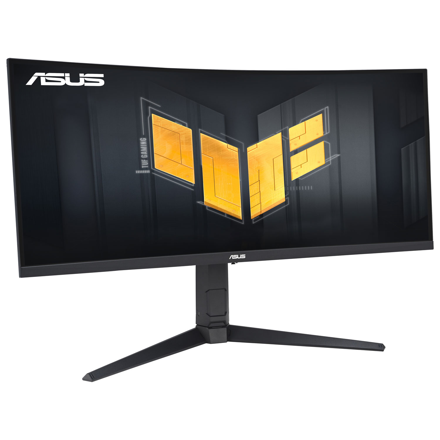 Moniteur de jeu DEL incurvé VA QHD 180 Hz de 34 po TUF d'ASUS avec temps de réponse de 1 ms gris à gris