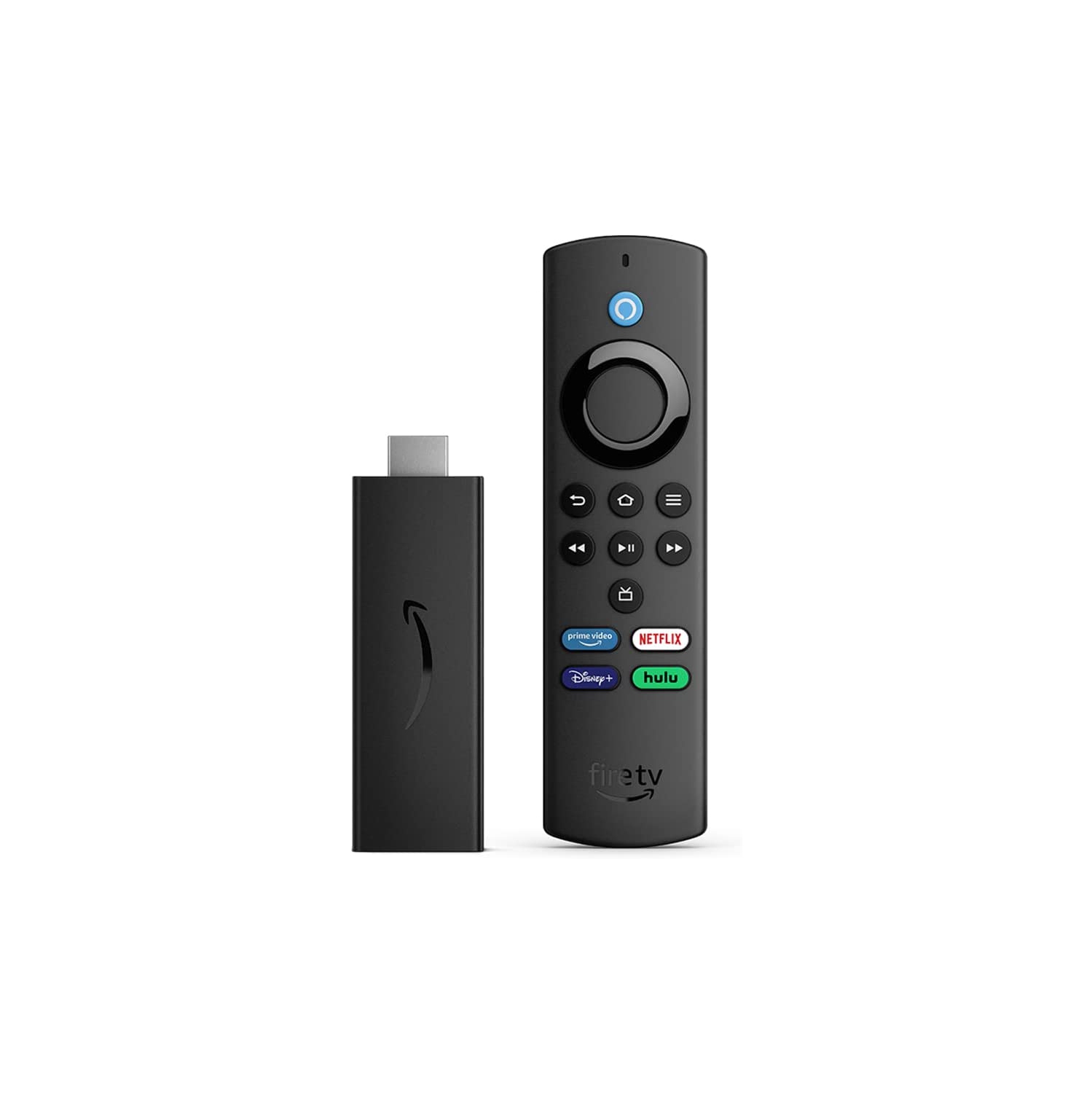 Fire TV Stick Lite with latest Alexa Voice Remote Lite (no TV controls), HD streaming device