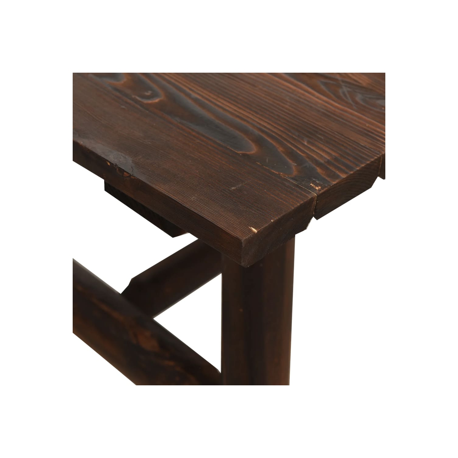 vidaXL Side Table 49x49x50 cm Solid Wood Spruce