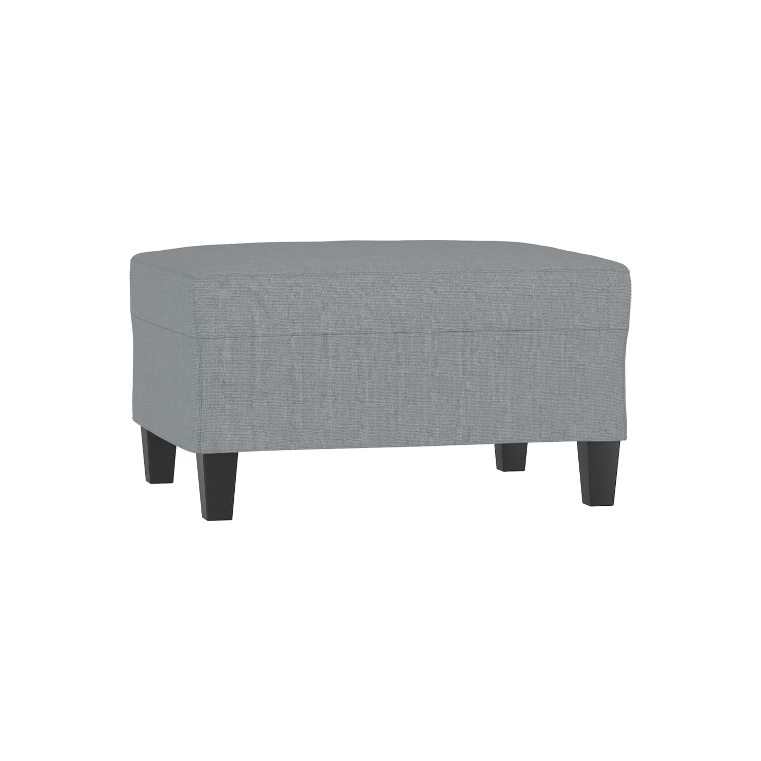 Tabouret à pied gris pâle de 70 x 55 x 41&nbsp;cm de vidaXL