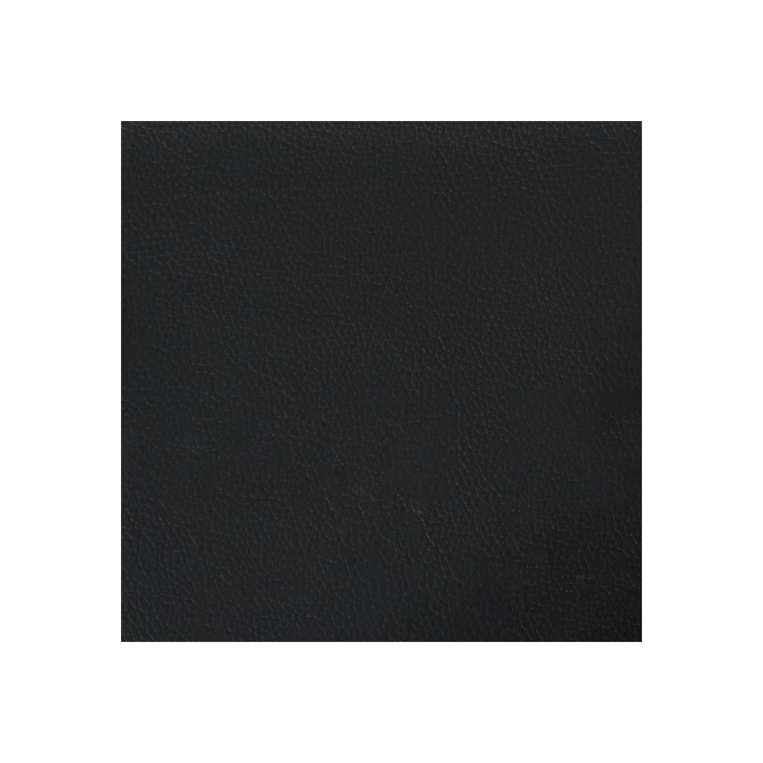 Tabouret pieds en similicuir noir vidaXL 60 x 50 x 41&nbsp;cm