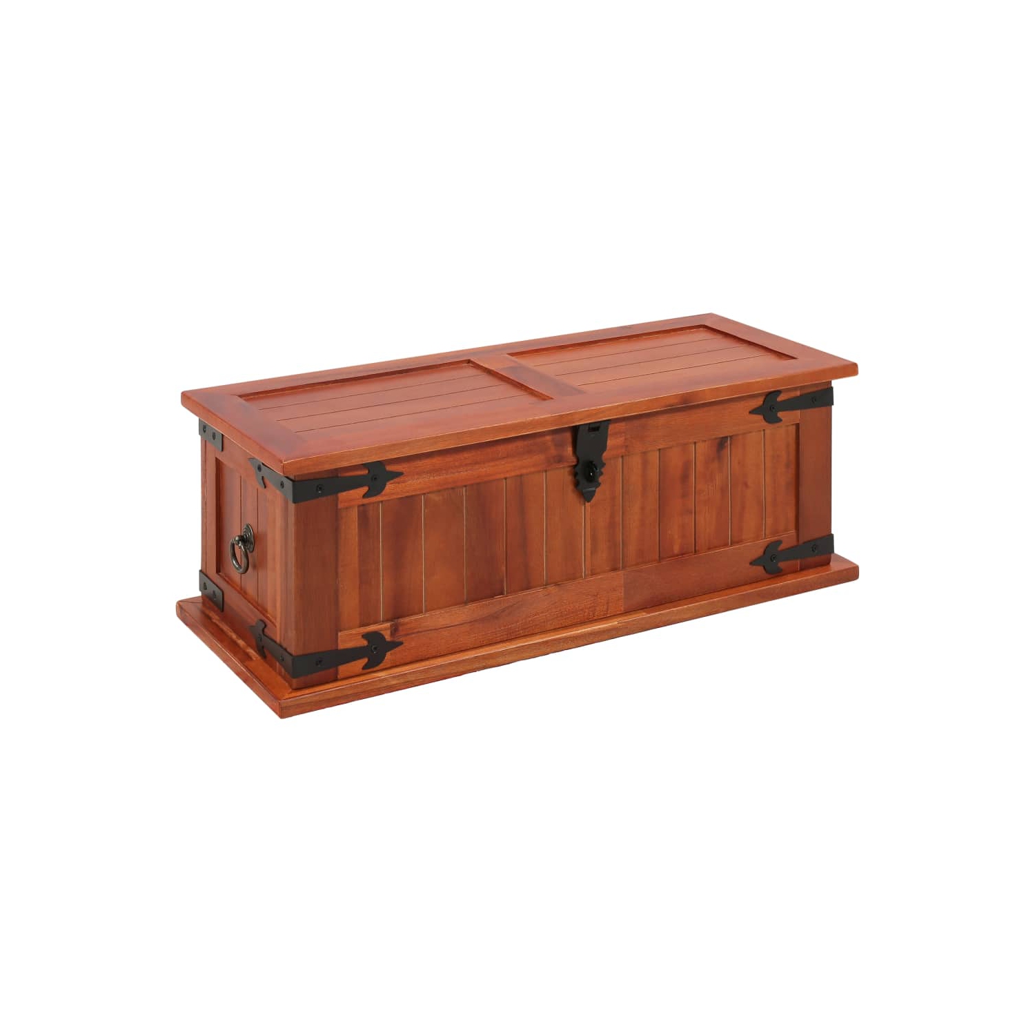 vidaXL Storage Chest 23.6"x9.8"x8.7" Solid Acacia Wood