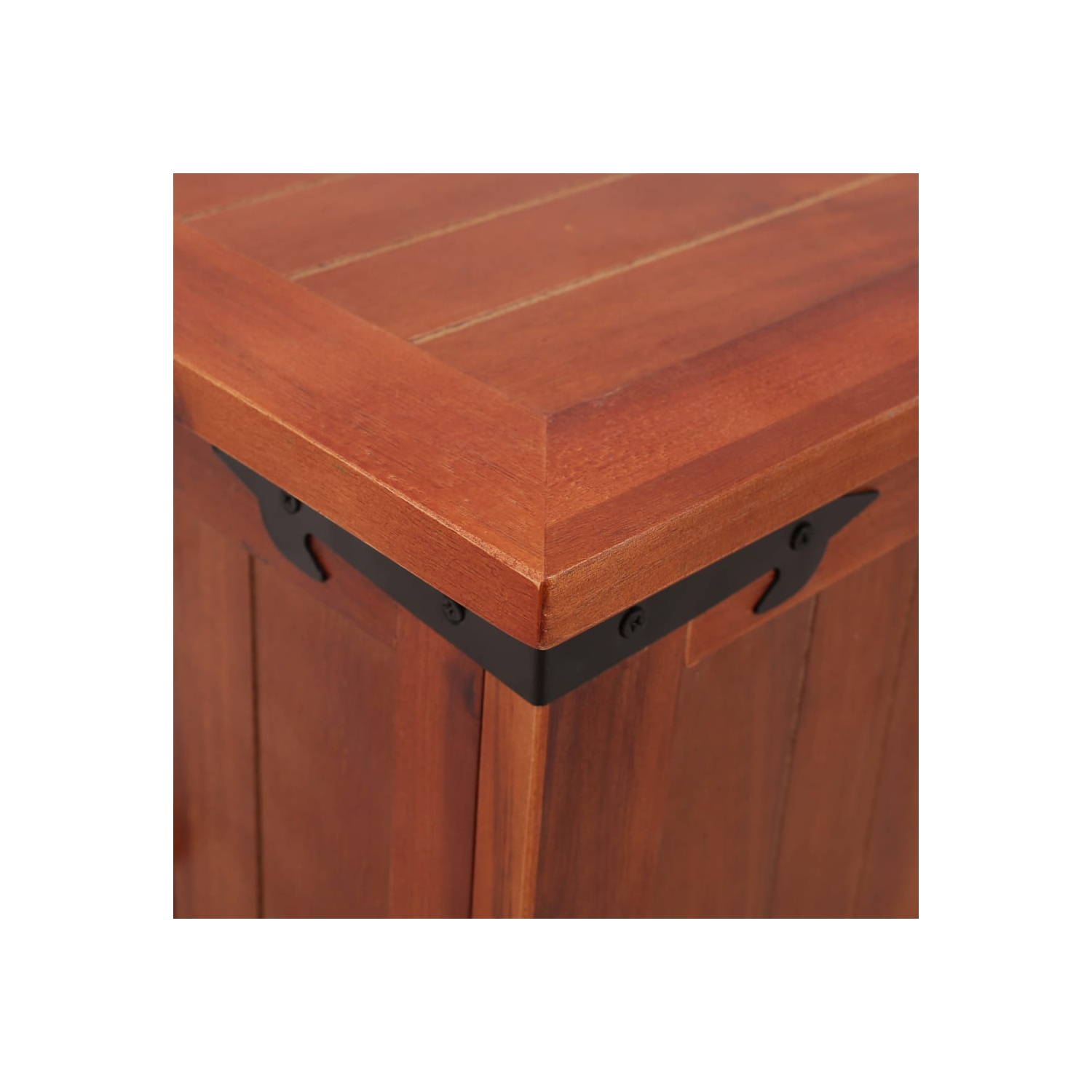 vidaXL Storage Chest 23.6"x9.8"x8.7" Solid Acacia Wood