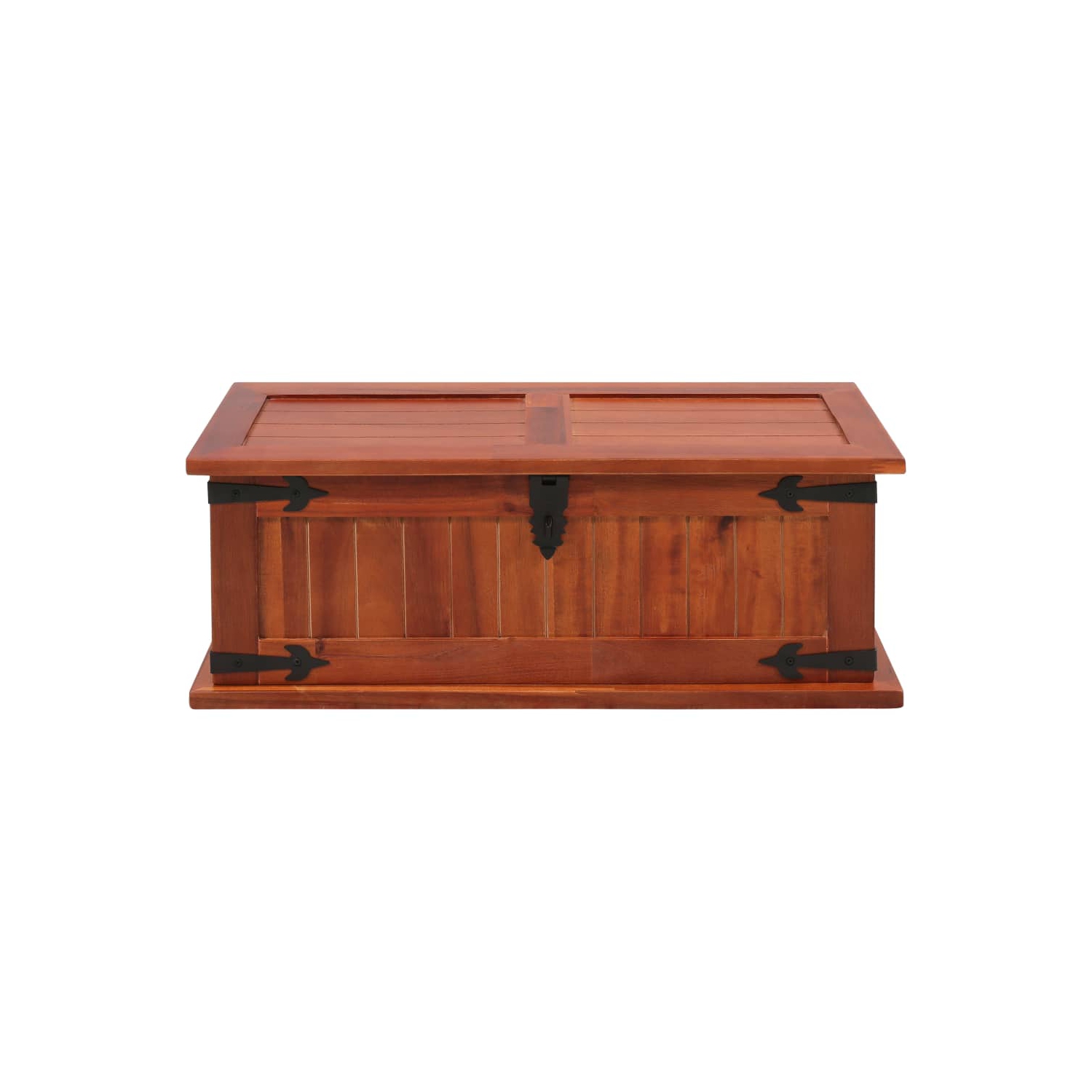 vidaXL Storage Chest 23.6"x9.8"x8.7" Solid Acacia Wood