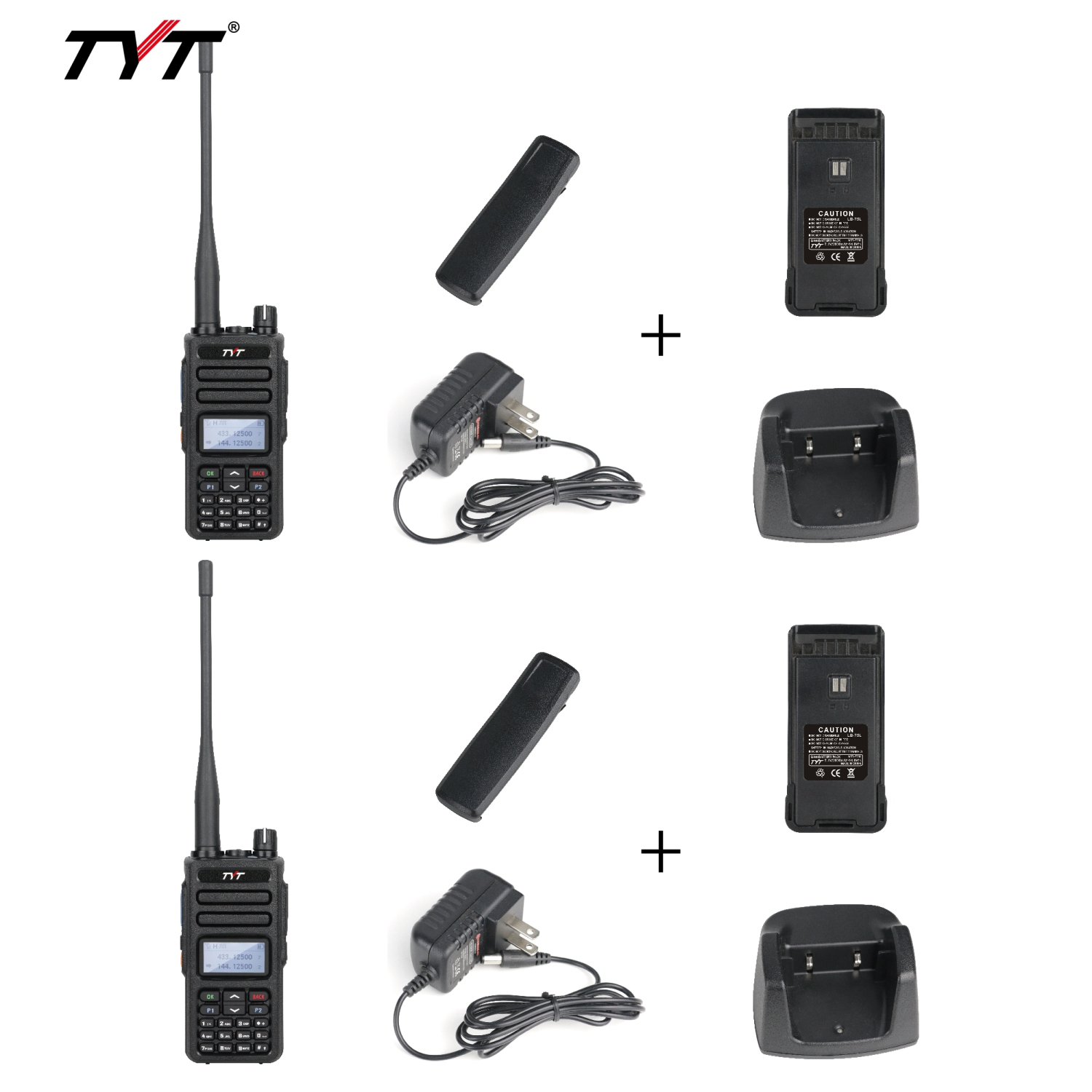 MD-750 – radio bidirectionnelle VHF/UHF double bande DMR, émetteur-récepteur numérique/analogique
