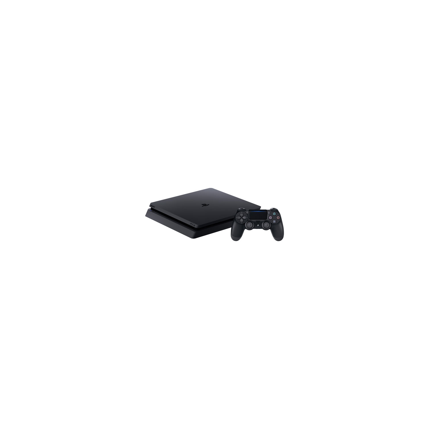 Refurbished (Good) - Sony PlayStation 4 PS4 Slim 500GB Console (Jet Black)