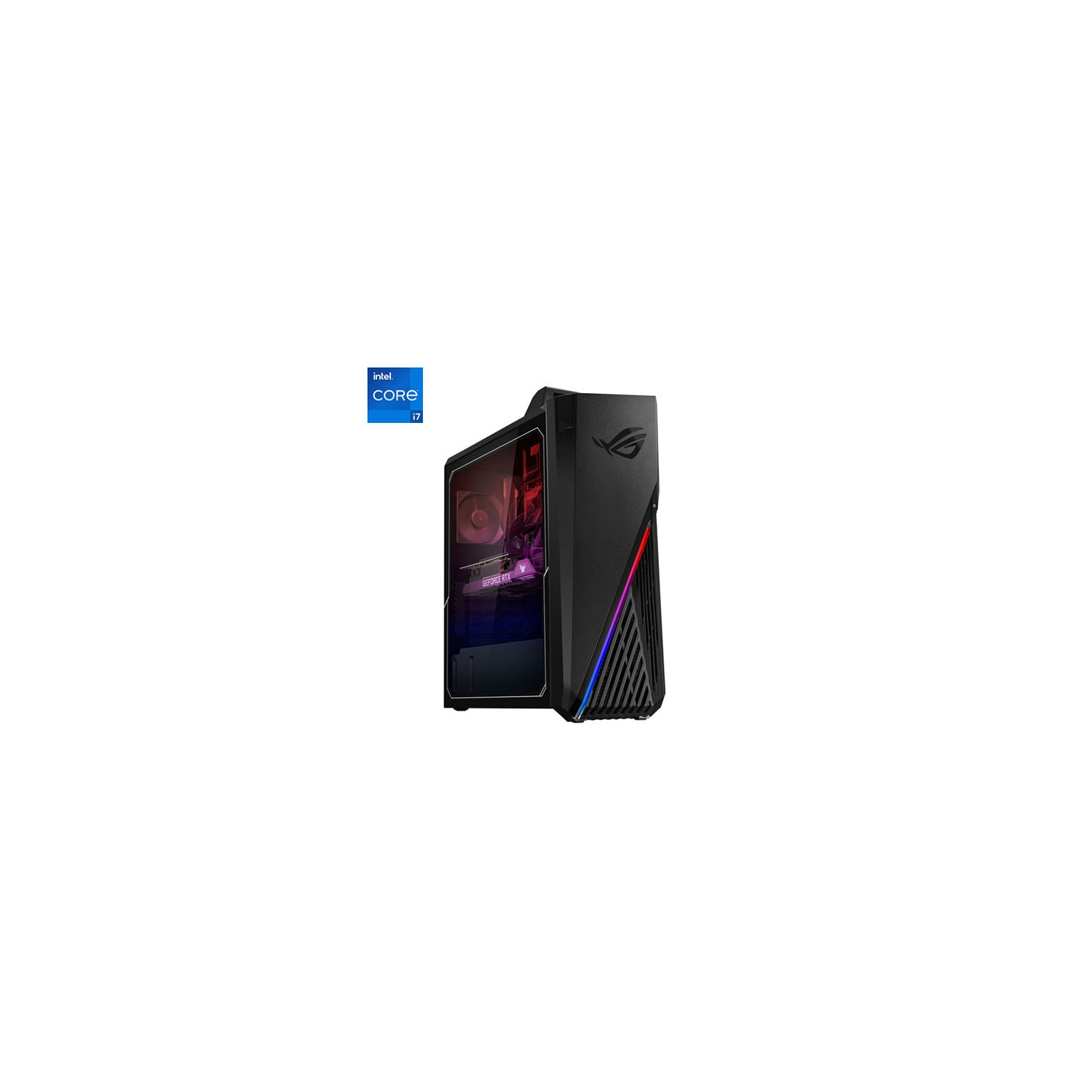 Refurbished (Excellent) - ASUS ROG Strix Gaming PC - Star Black (Intel Core i7-12700F/512GB SSD/16GB RAM/RTX 3070/Windows 11)