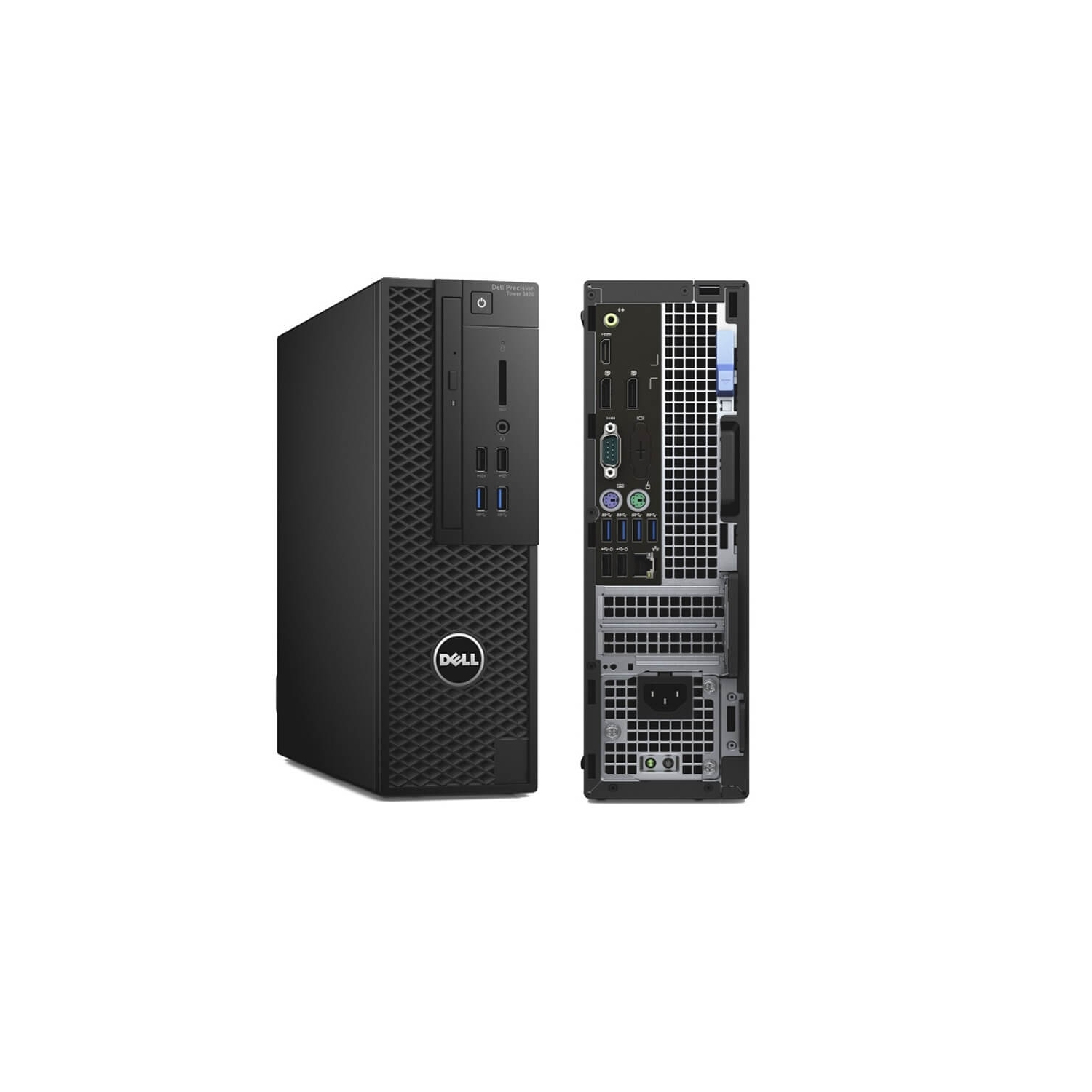 Refurbished (Good) - Dell Precision Tower 3420 Workstation i5-6500 4C  3.2Ghz 16GB 500GB NVMe 2TB Win 10