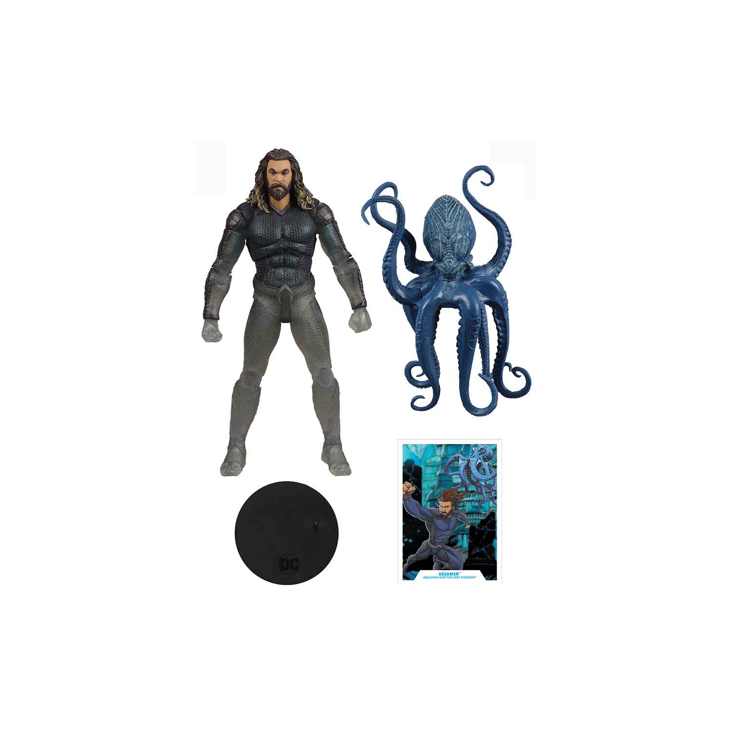 DC Multiverse Aquaman et The Lost Kingdom de 7 po en exclusivité - Aquaman avec Topo Gold Label