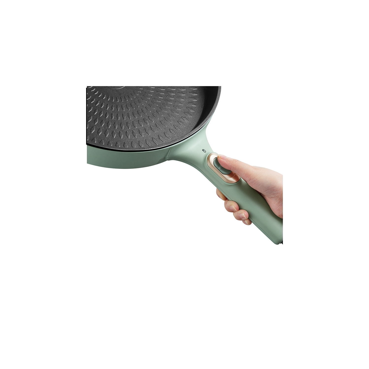 DBC-D15G2 à crêpes/crêpes électriques à deux côtés de Bear, plaque électrique, poêle multifonctionnelle amovible, couvercle en verre de 11,8&nbsp;po