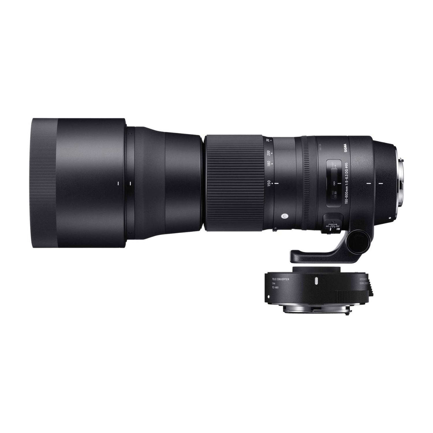 Sigma 150-600mm F5-6.3 Contemporary DG OS HSM & TC-1401 for Canon