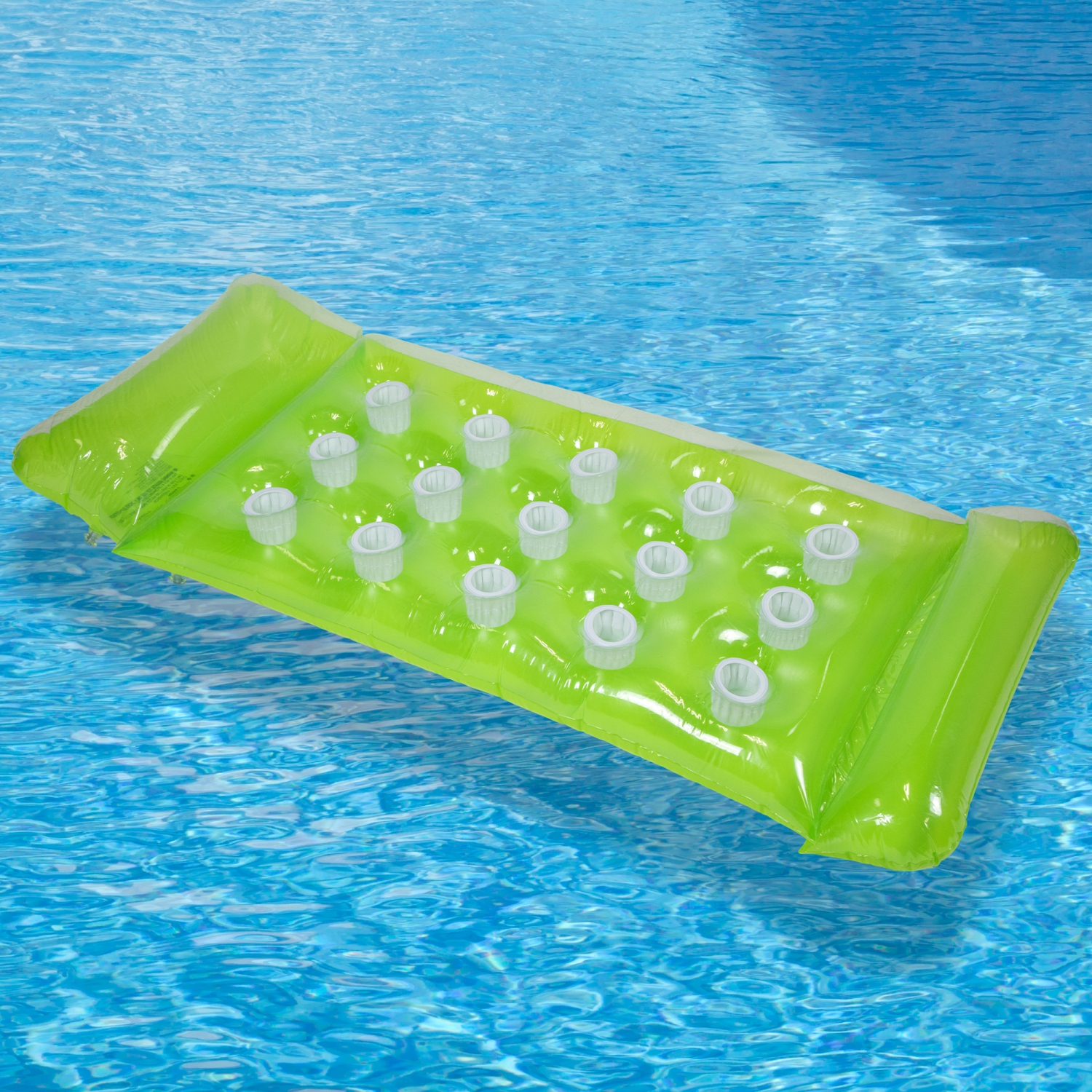 Piscine gonflable à 15 poches - 64,75 po - Vert