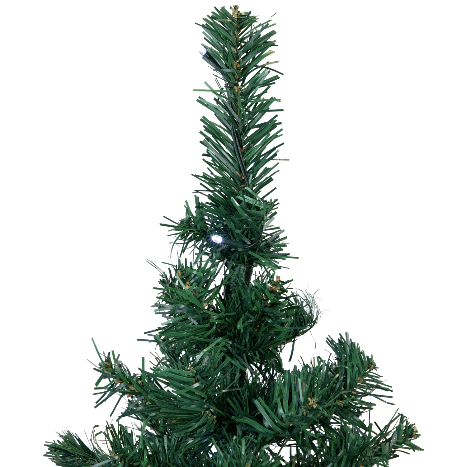 LED Lighted Christmas Tree Outdoor Pathway Markers - 24" - Set of 3