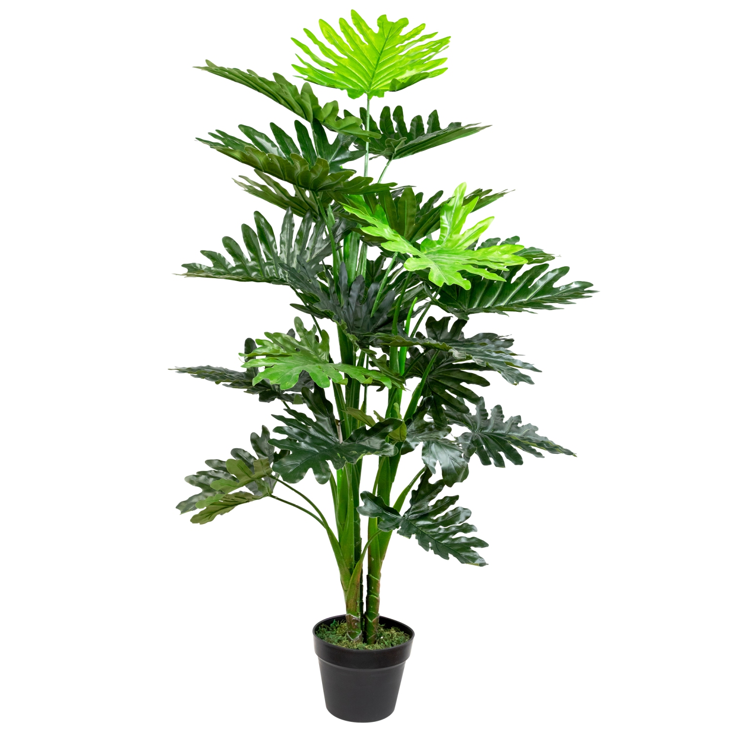 Potted Philodendron Selloum Artificial Plant - 47"