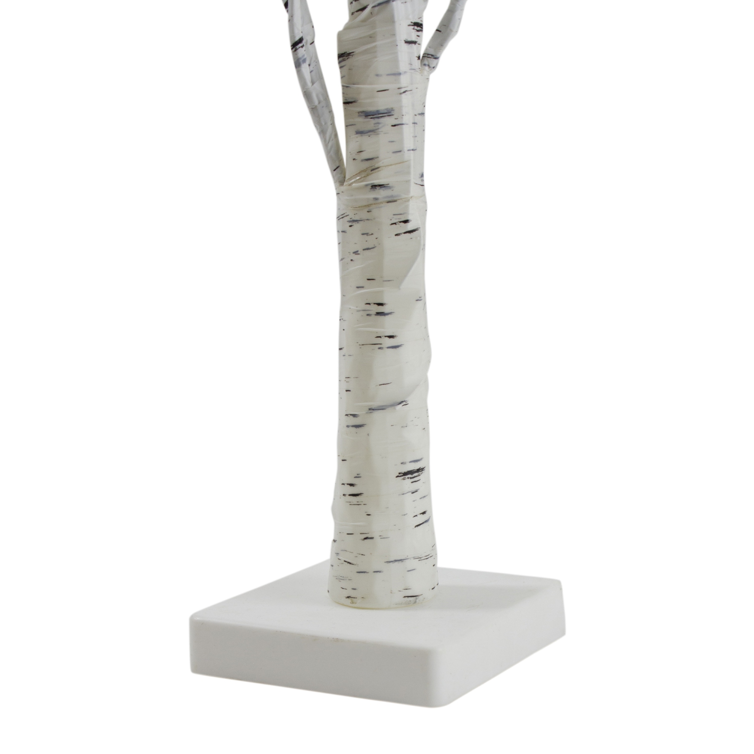 Arbre de Noël illuminé en forme de branche de LED - 24&nbsp;po - Blanc chaud