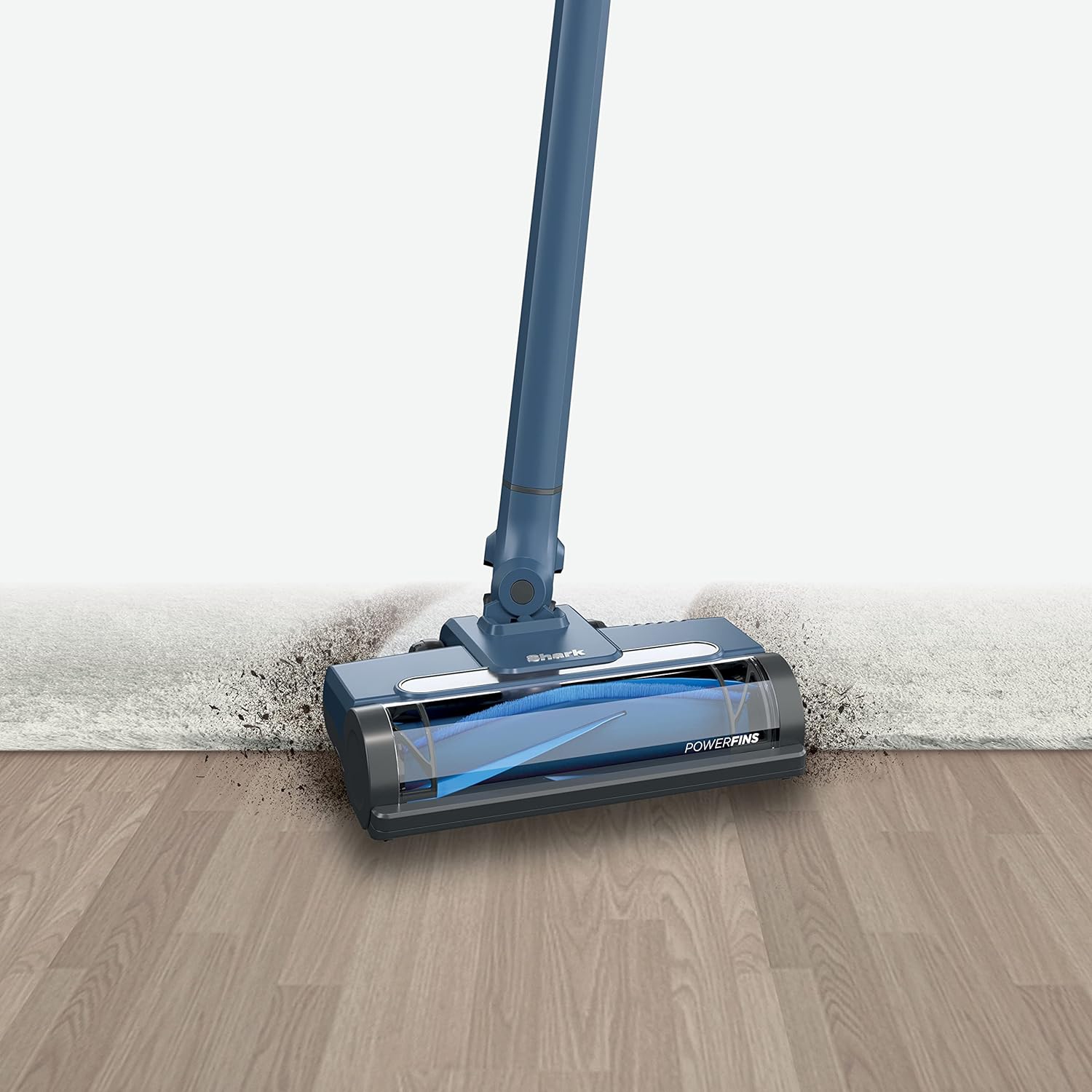 Aspirateur-balai 3-en-1 sans fil puissant et ultraléger WANDVAC de Shark - Bleu denim
