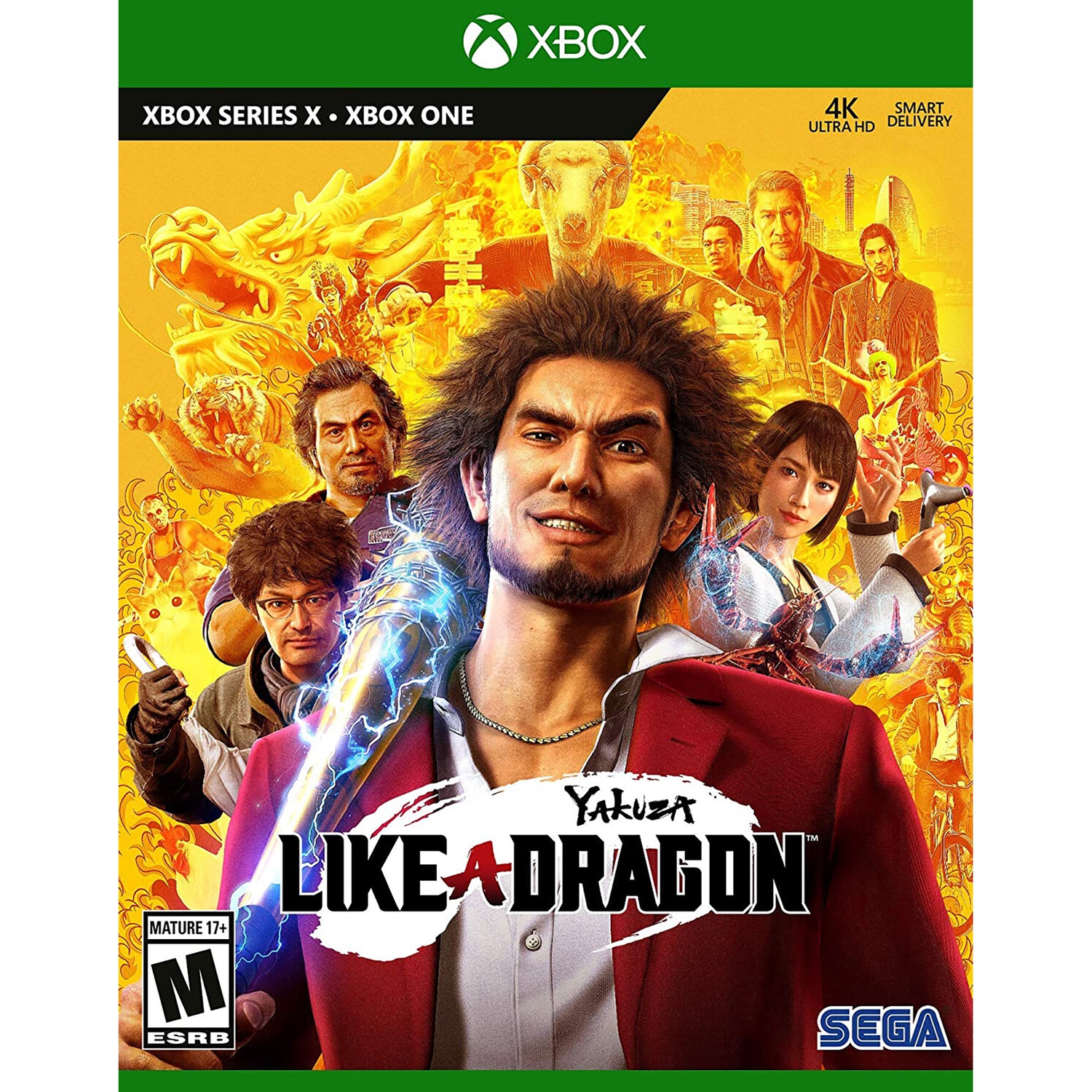 Yakuza: Like a Dragon Standard Edition for Xbox One and Xbox Series X [VIDEOGAMES]