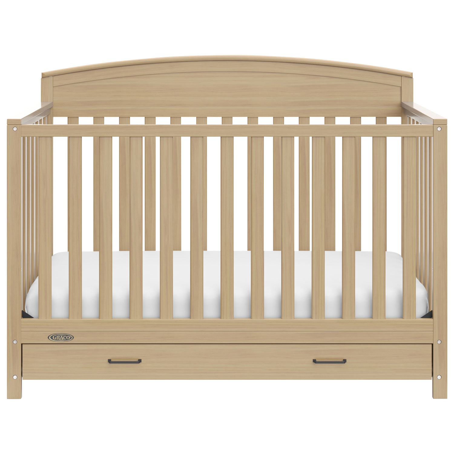 Graco Benton 5-in-1 Convertible Crib with Drawer - Driftwood