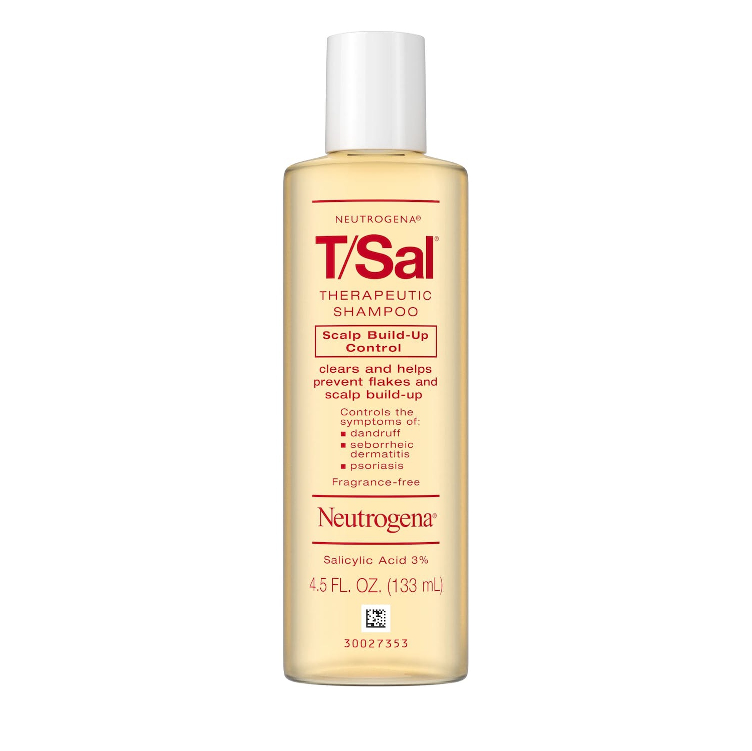 Shampooing thérapeutique Neutrogena T/Sal, Scalp Build-Up Control 4,5 oz