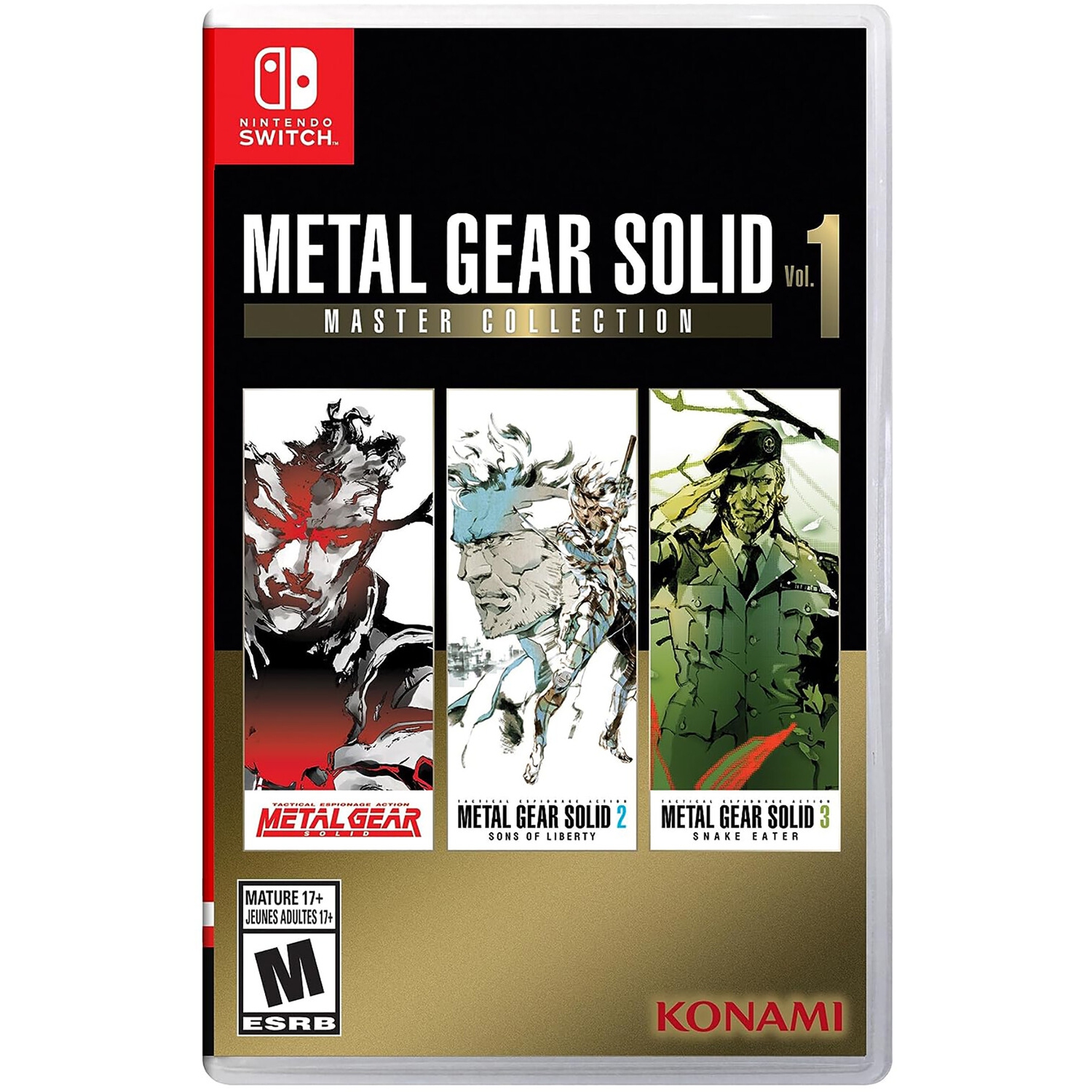 Metal Gear Solid: Master Collection Vo1. 1 for Nintendo Switch [VIDEOGAMES]