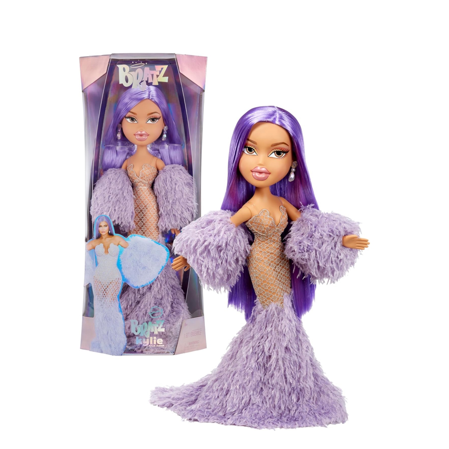 LIMITED EDITION Bratz x Kylie Jenner 24-Inch Large-Scale Fashion Doll with  Gown, 2 Feet Tall