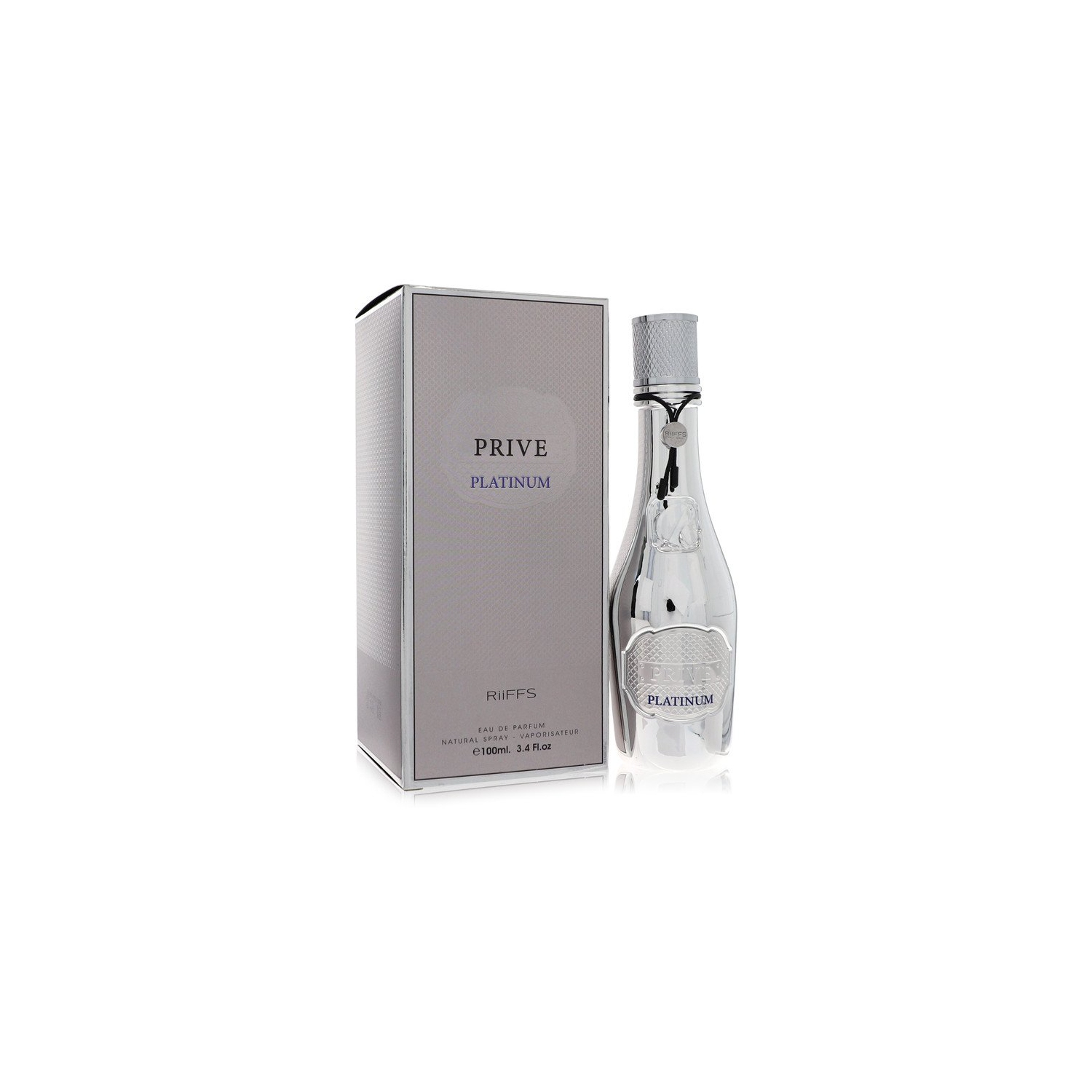 Riiffs Prive Platinum by Riiffs Eau De Parfum Spray 3.4 oz