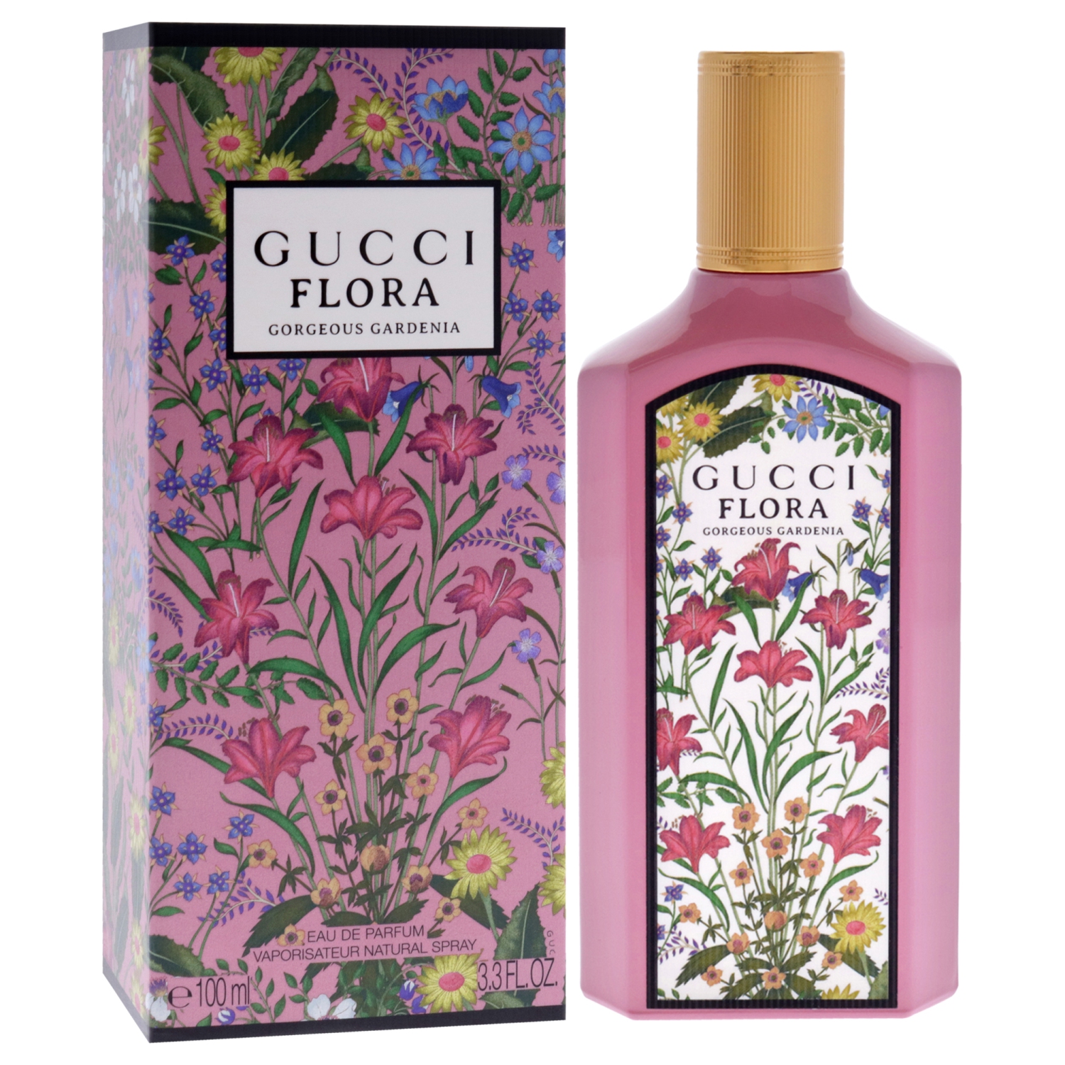 Flora Gorgeous Gardenia by Gucci Eau De Parfum Spray 3.4 oz