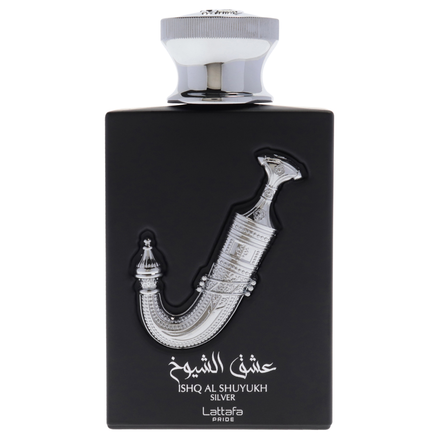 Ishq Al Shuyukh Silver by Lattafa for Unisex - 3.4 oz EDP Spray