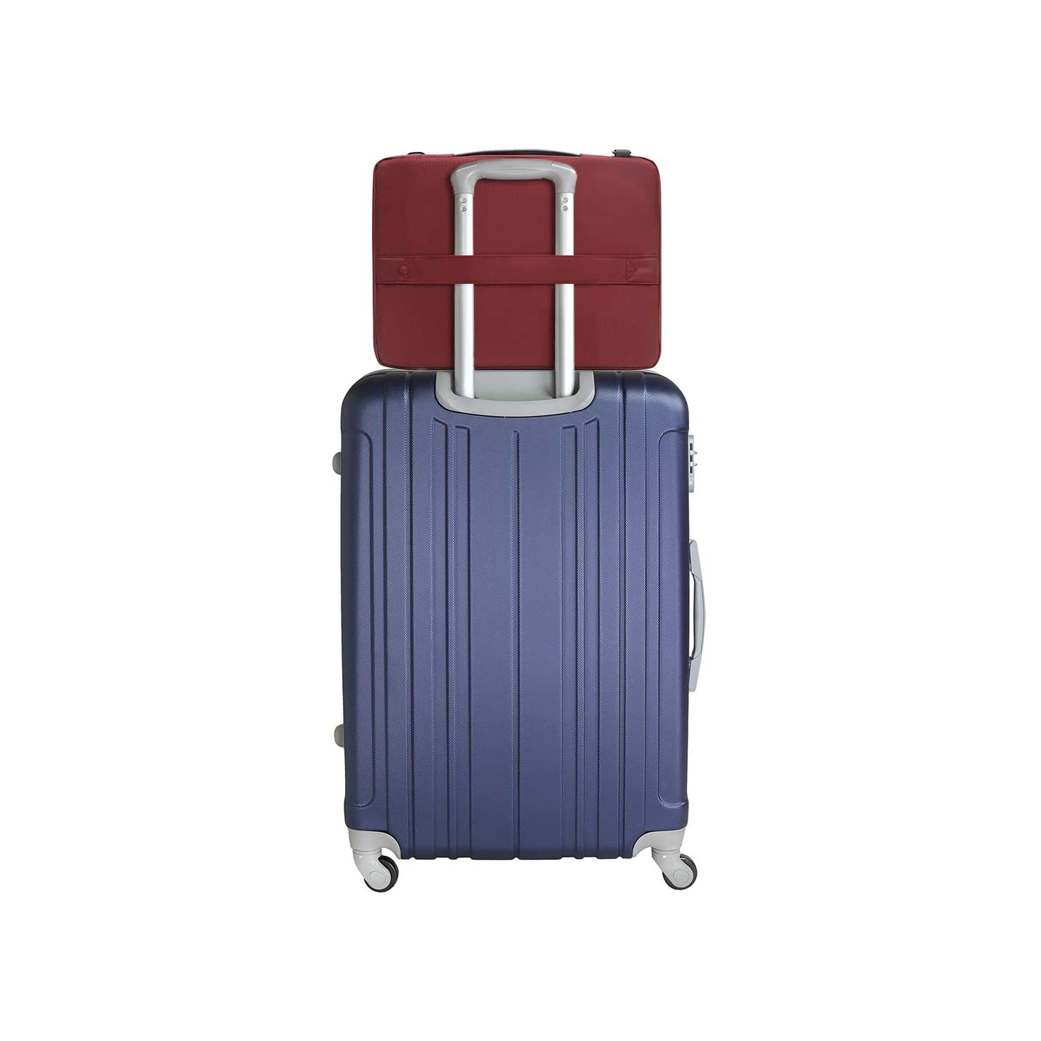 LSS Laptop Bag for Men/Women - Cool, Stylish & Durable Shoulder Sleeve Bag for 13"-13.5" Laptops - Includes Slip Resistant Shoulder Strap - Red