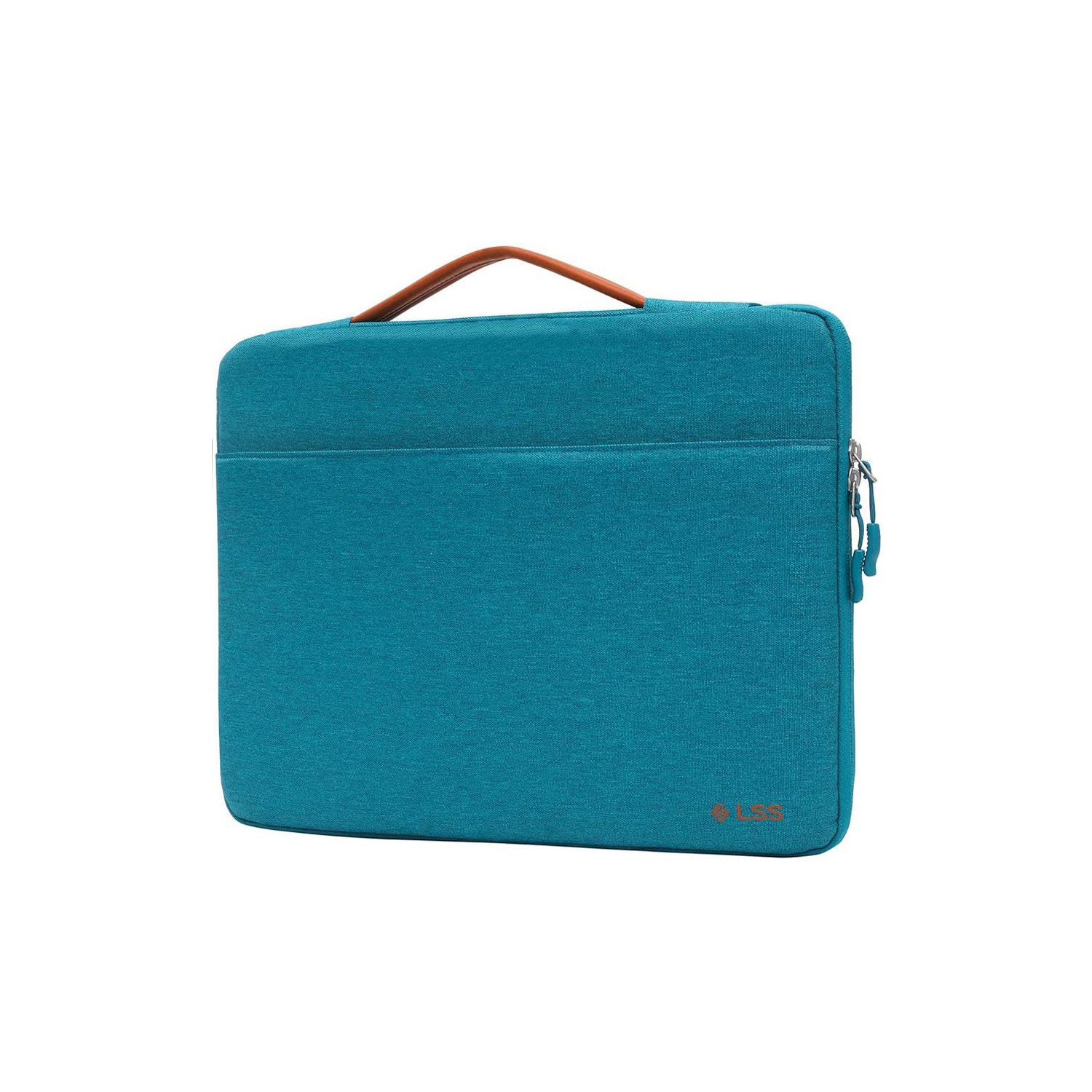 LSS Protective Laptop Sleeve Case with PU Leather Handle for Men/Women - Stylish & Durable Sleeve for 13”-13.5" Laptops, Cool Laptop Sleeve - Teal