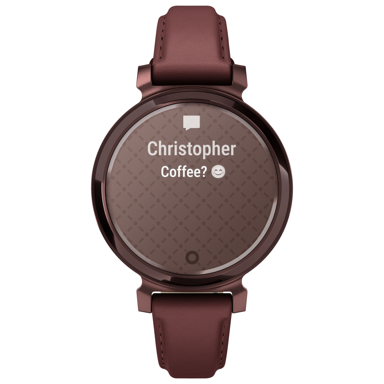 Montre intelligente Bluetooth de 30,4 mm Lily 2 Classic de Garmin - Mûre