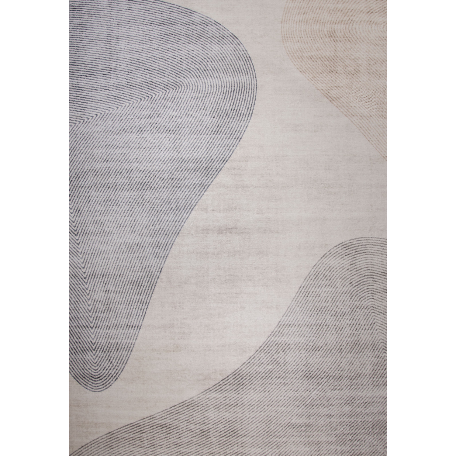 Rug Branch Evara Contemporary Abstract Beige/Brown Area Rug