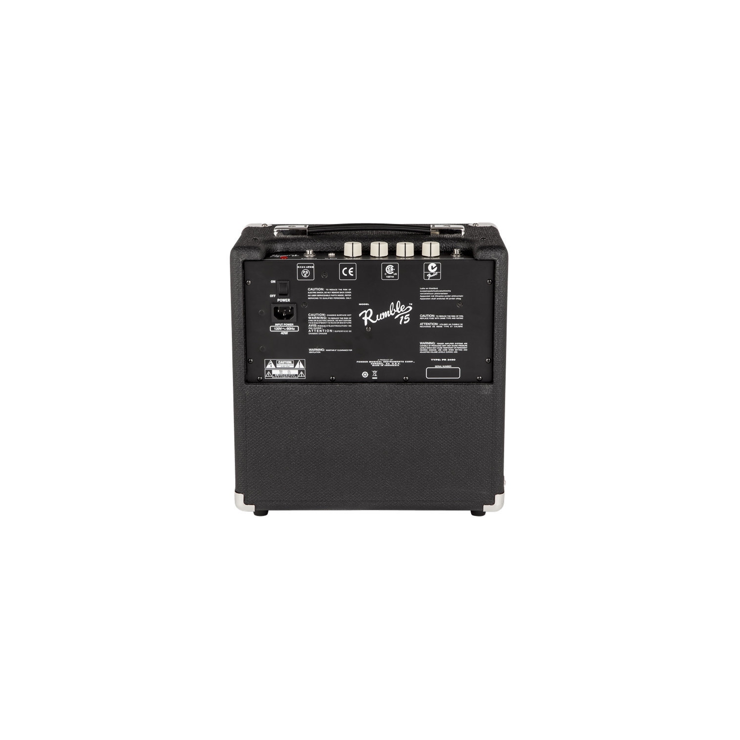 Fender Rumble 15 Bass Combo Amp