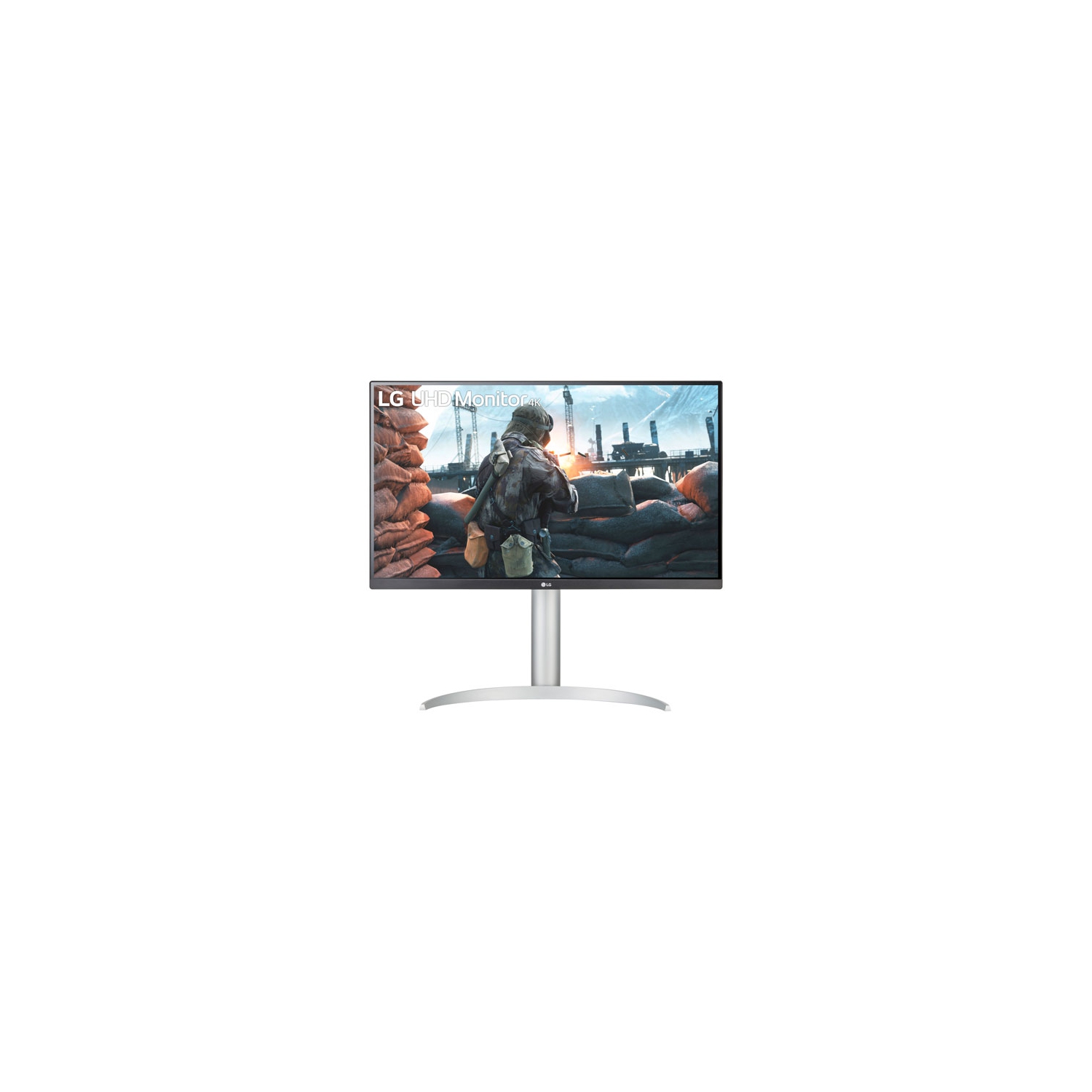 Refurbished (Excellent) - LG 27" 4K Ultra HD 60Hz 5ms GTG IPS LED FreeSync Monitor (27UP650-W) - White