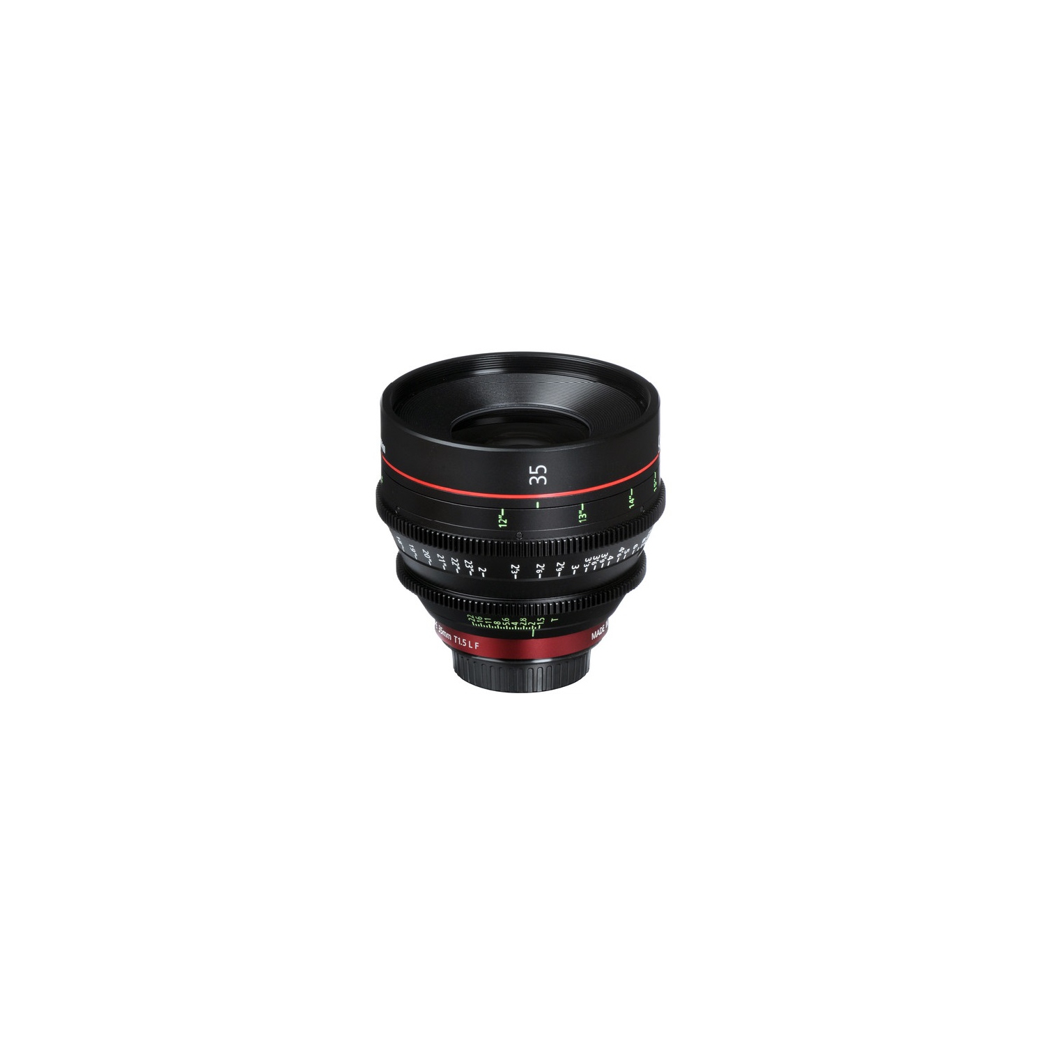Canon CN-E 35mm T1.5 L F Cine Prime Lens EF Mount - International Version